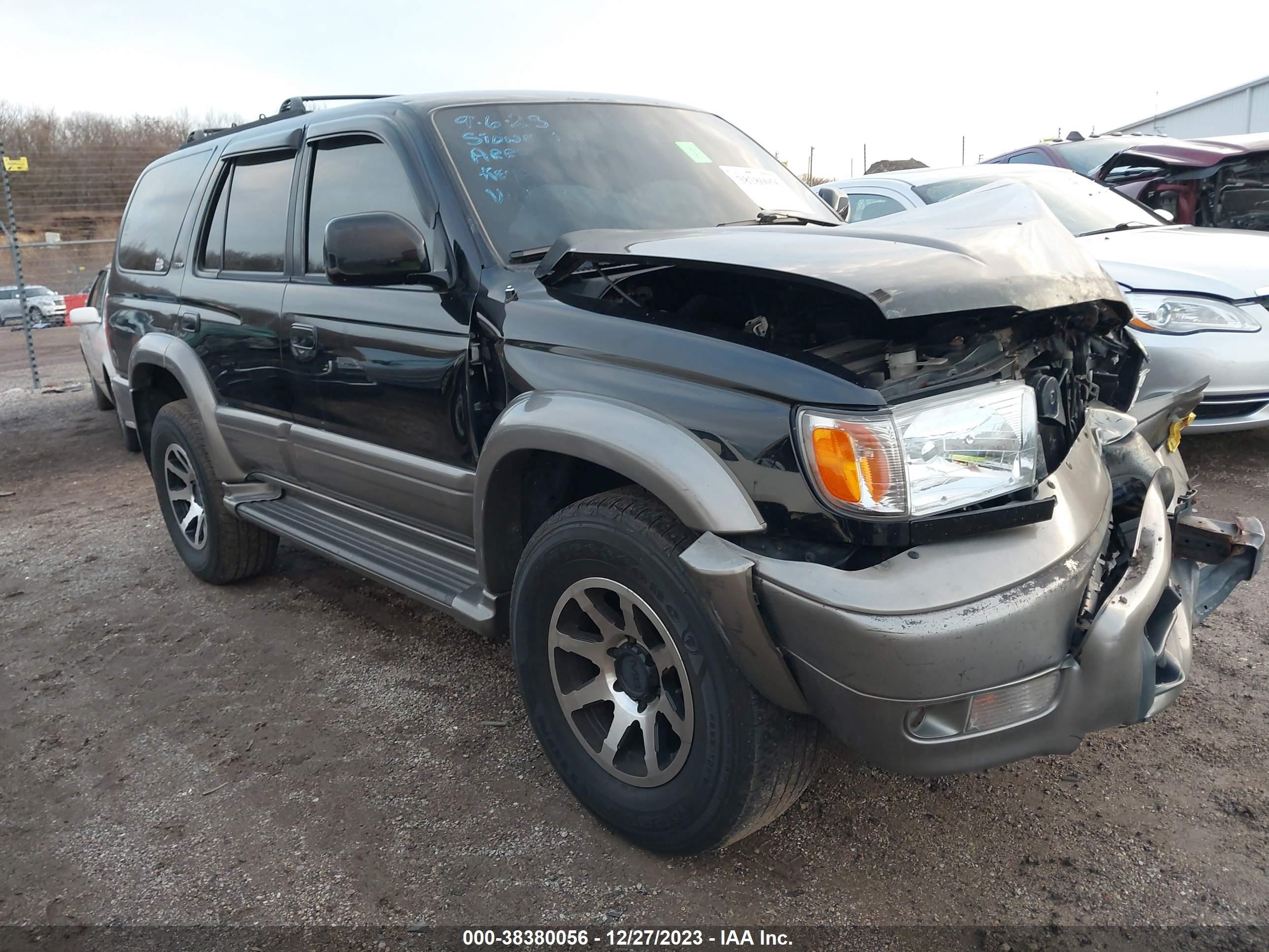 TOYOTA 4RUNNER 2000 jt3hn87r7y9035492