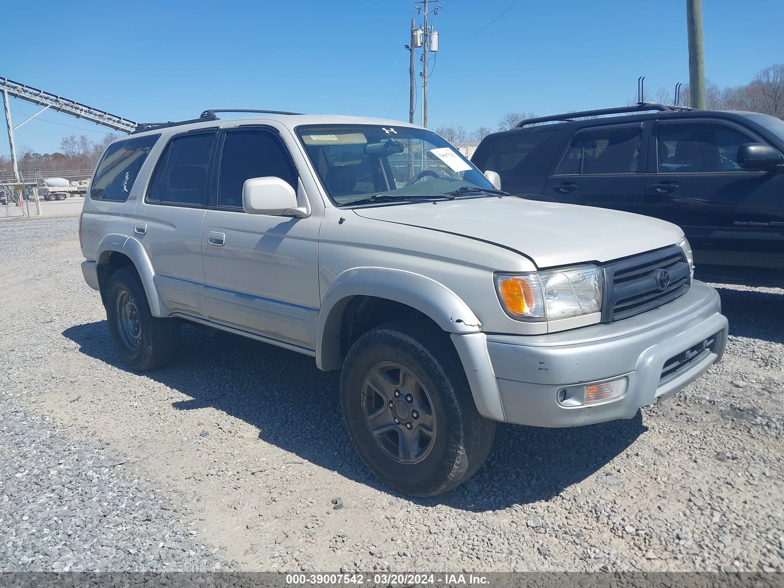 TOYOTA 4RUNNER 2000 jt3hn87r7y9038456