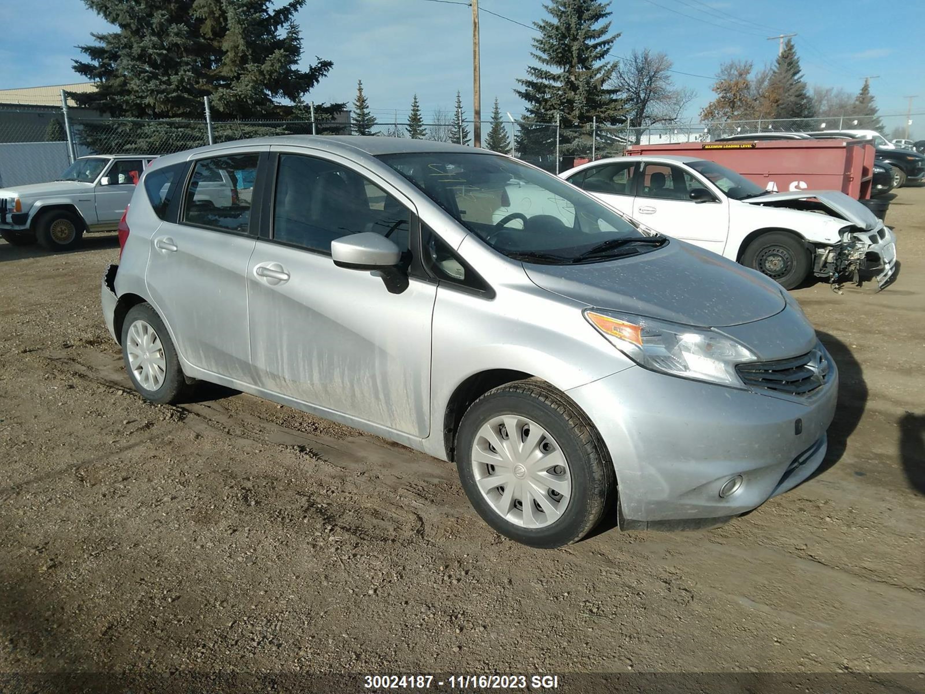 NISSAN VERSA 2015 jt3hp10v0x7145447