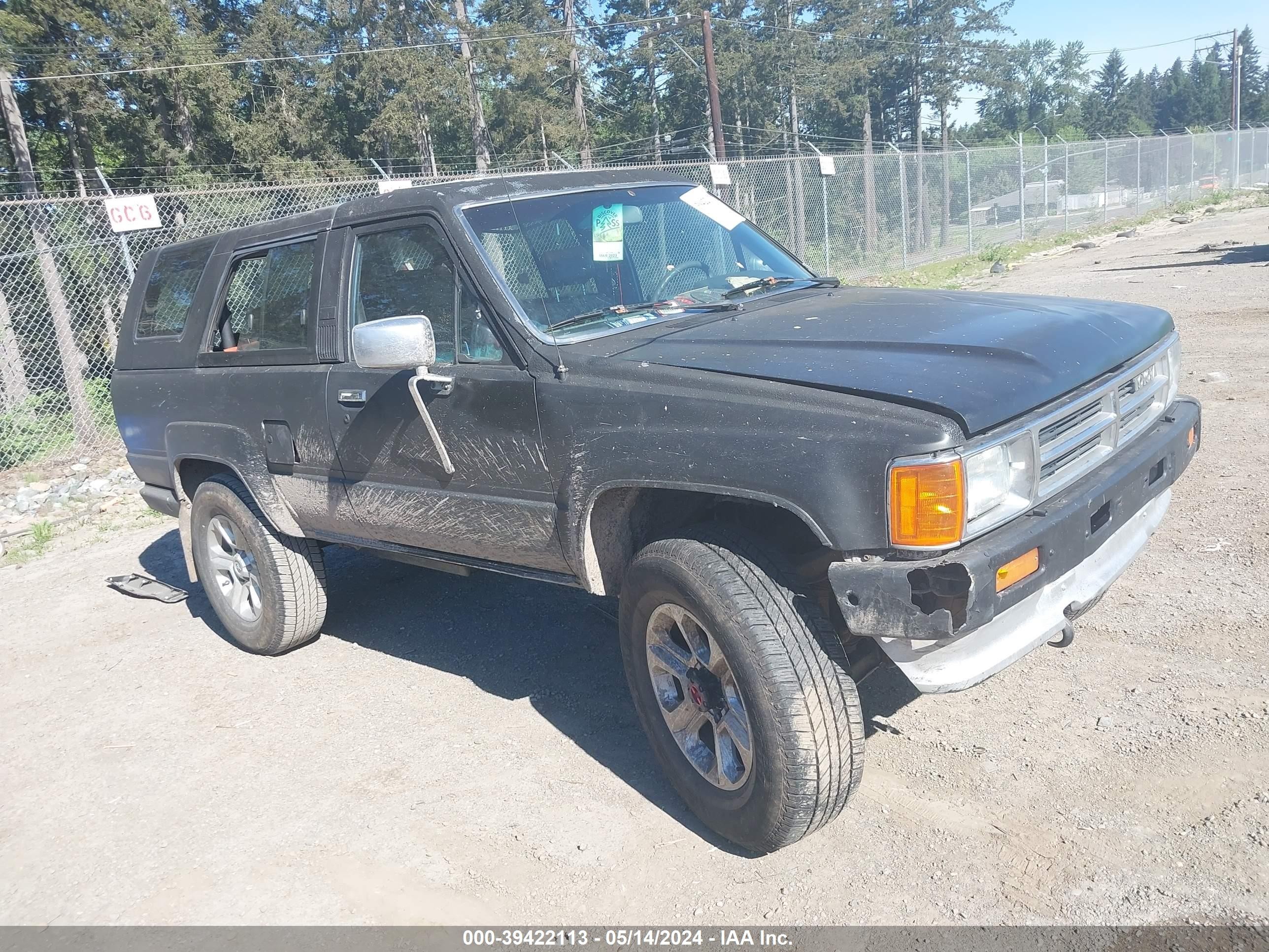 TOYOTA 4RUNNER 1988 jt3rn63w5j0227850