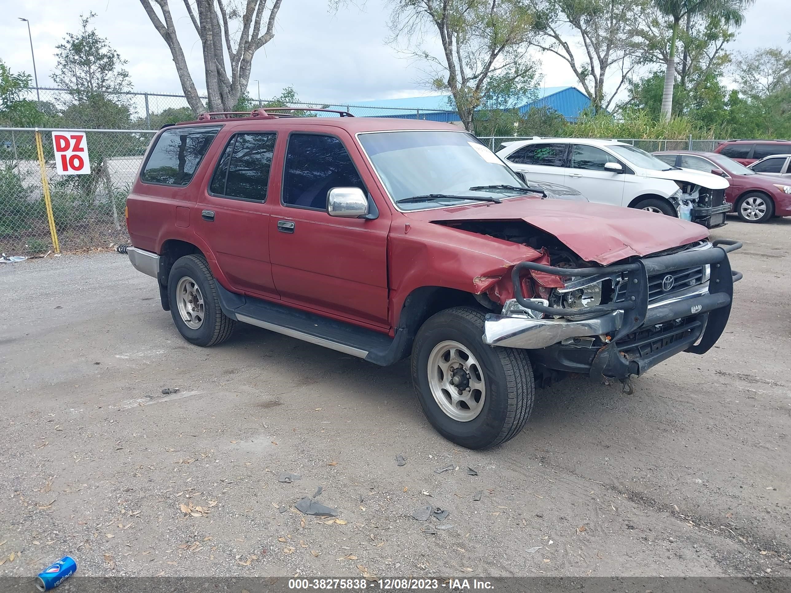 TOYOTA 4RUNNER 1995 jt3vn39w2s8080443