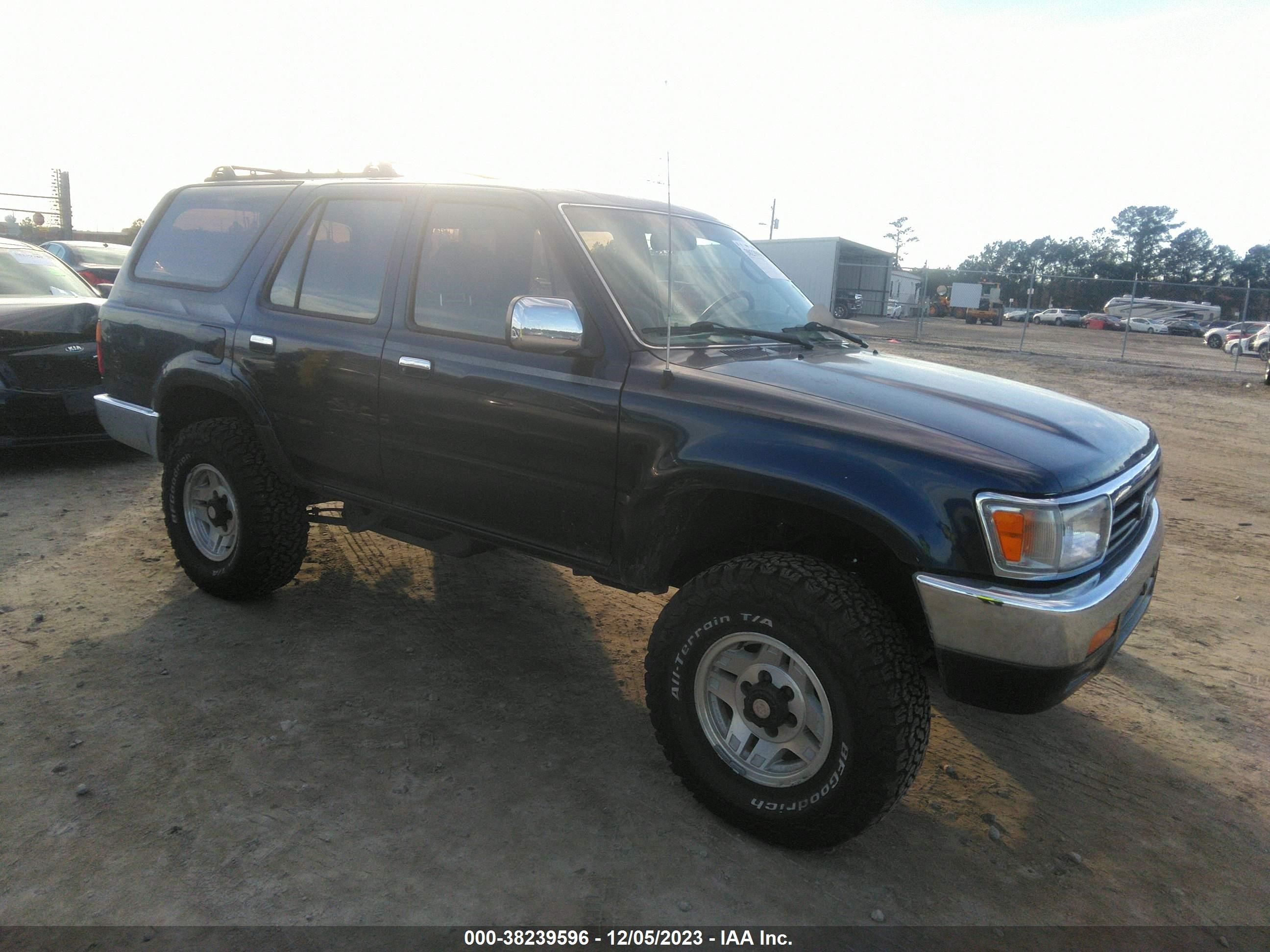 TOYOTA 4RUNNER 1994 jt3vn39w3r0156745