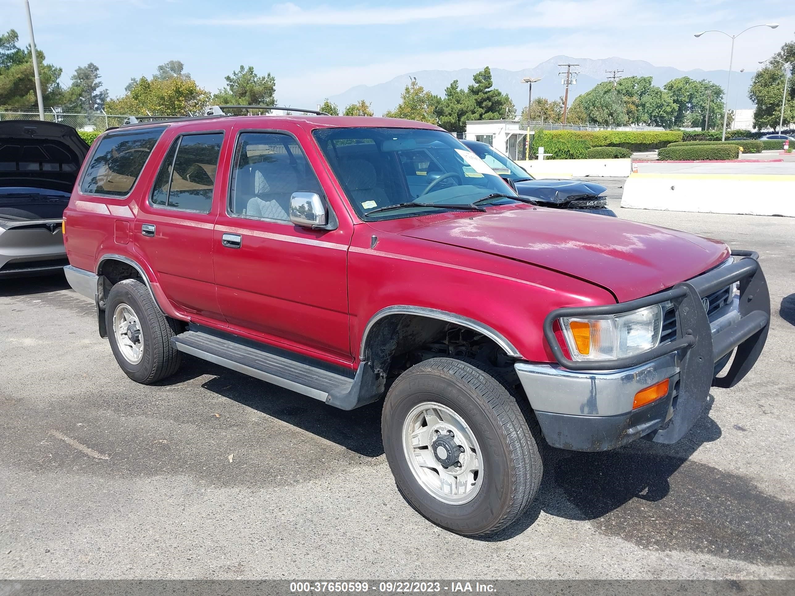 TOYOTA 4RUNNER 1994 jt3vn39w5r0140966