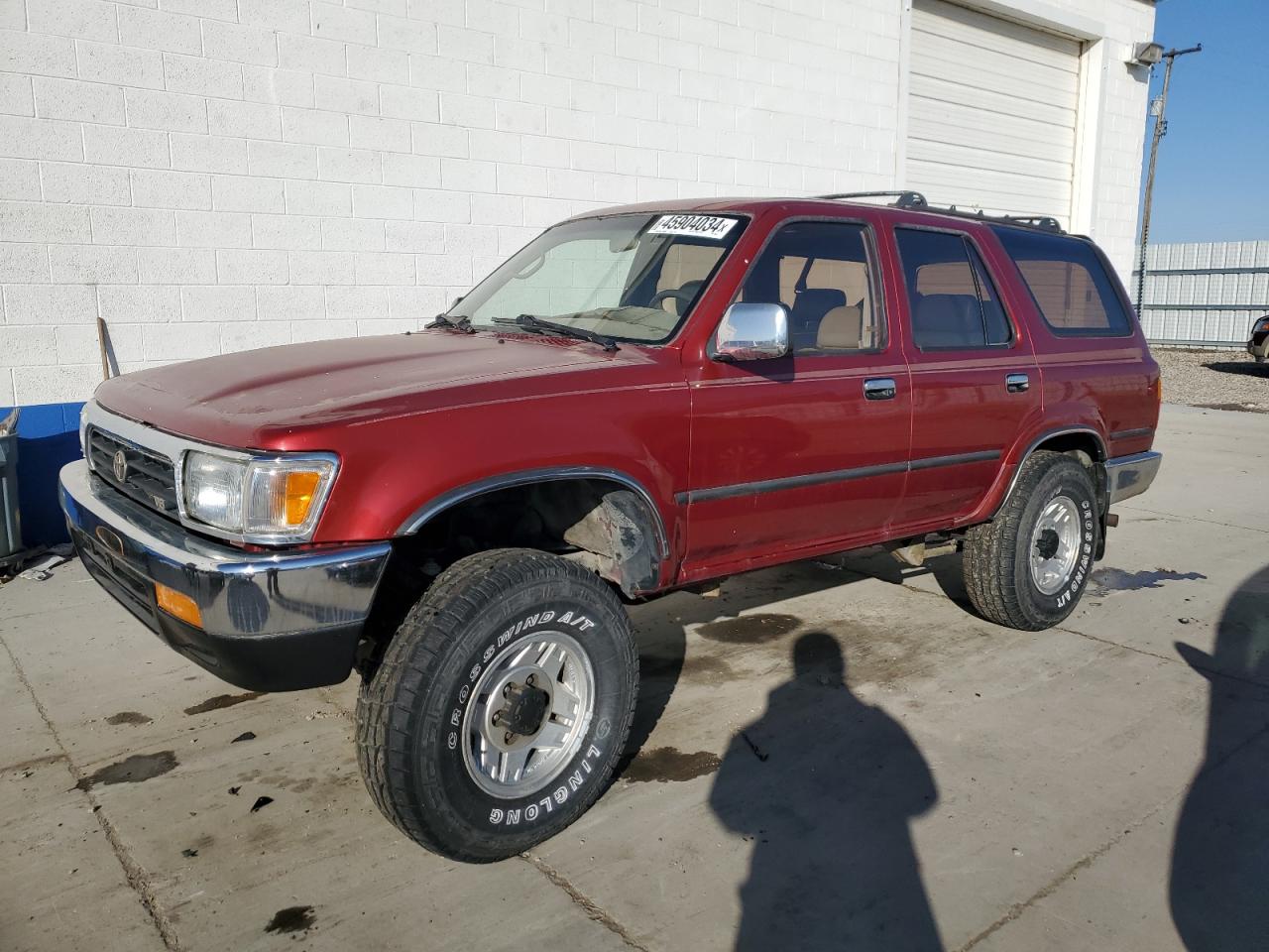 TOYOTA 4RUNNER 1995 jt3vn39w6s0218371