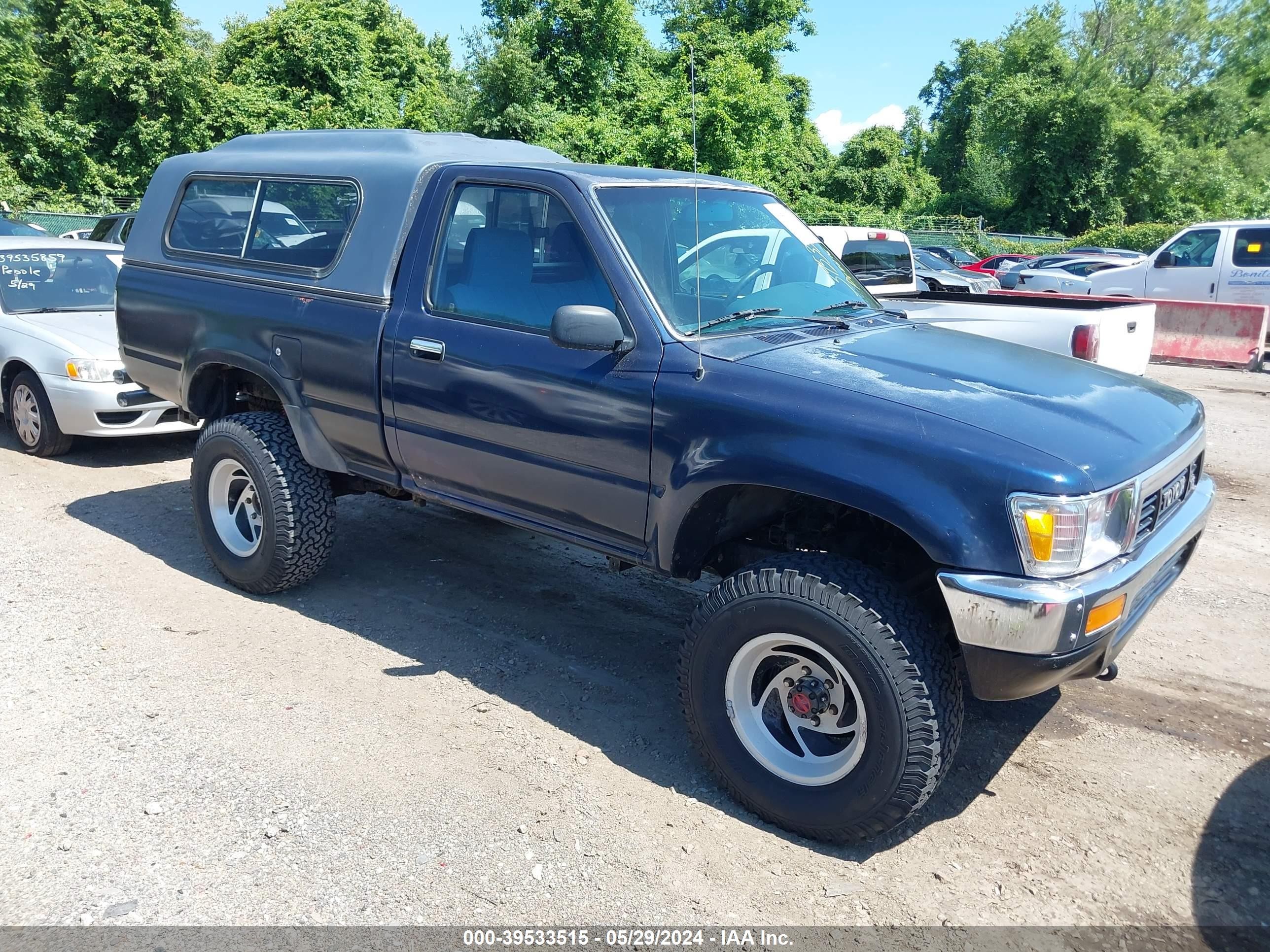 TOYOTA PICKUP 1991 jt4vn01d6m2010552