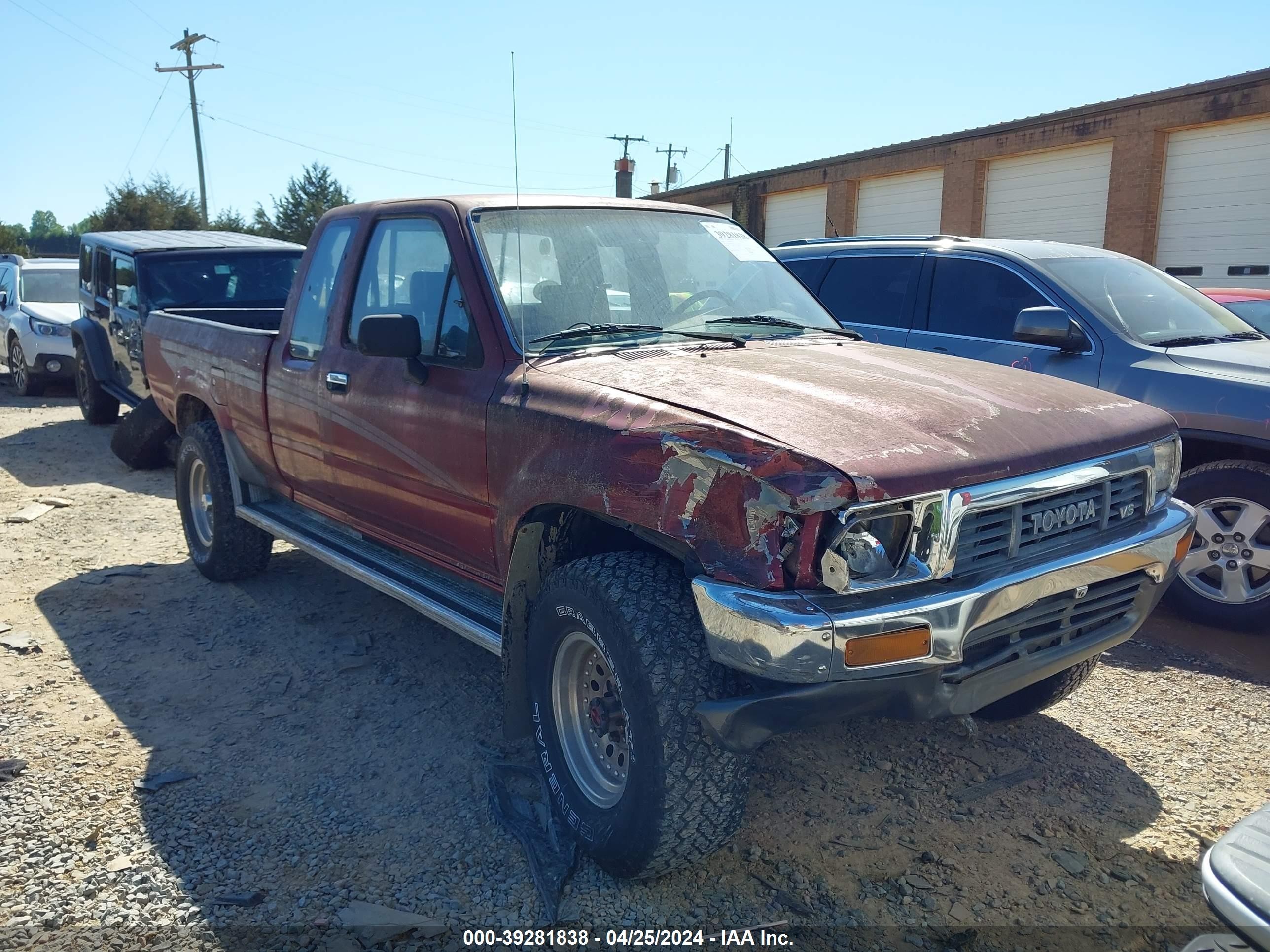 TOYOTA PICKUP 1990 jt4vn13d8l5023125