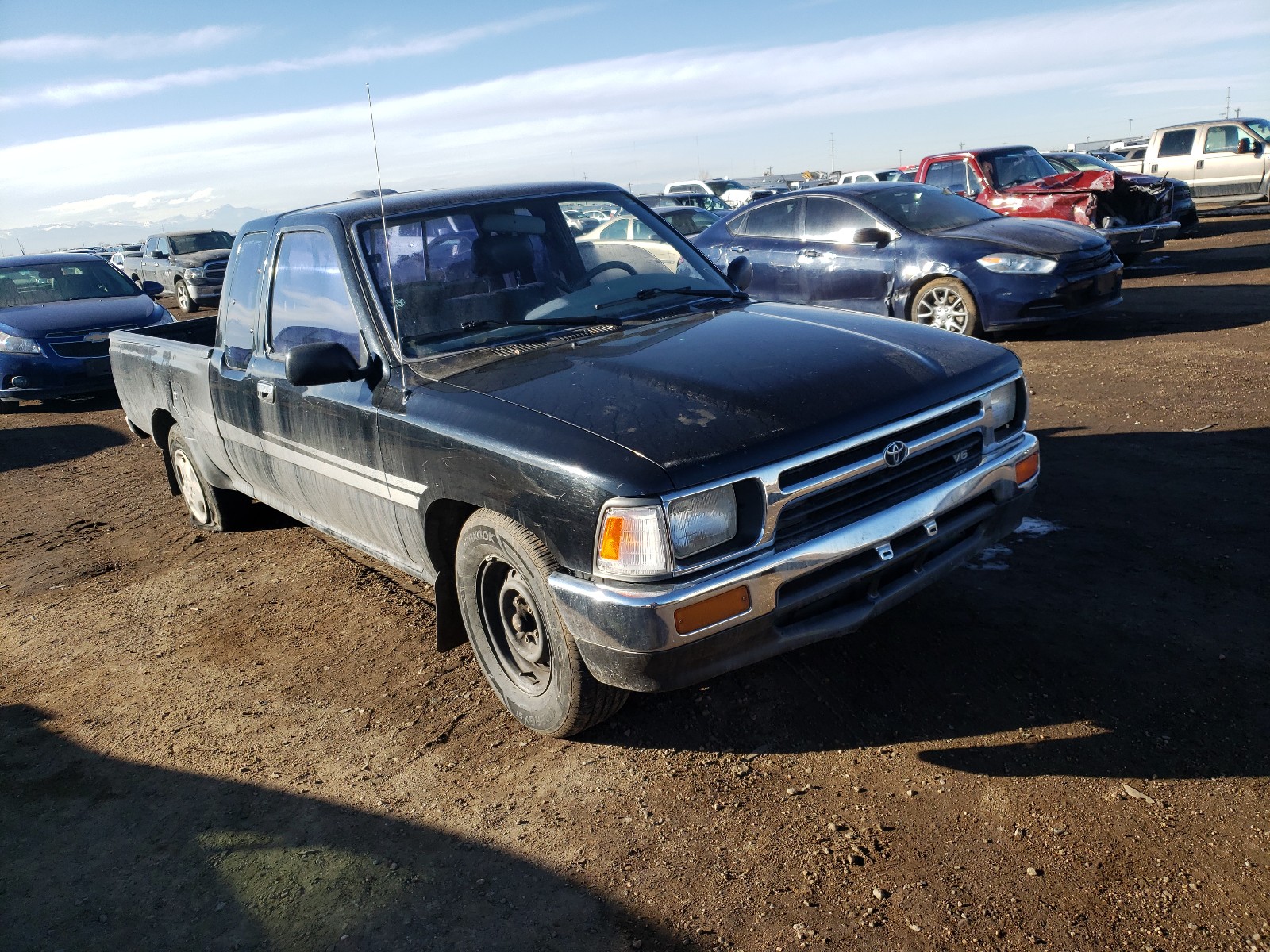 TOYOTA PICKUP 1/2 1994 jt4vn93d0r5040833