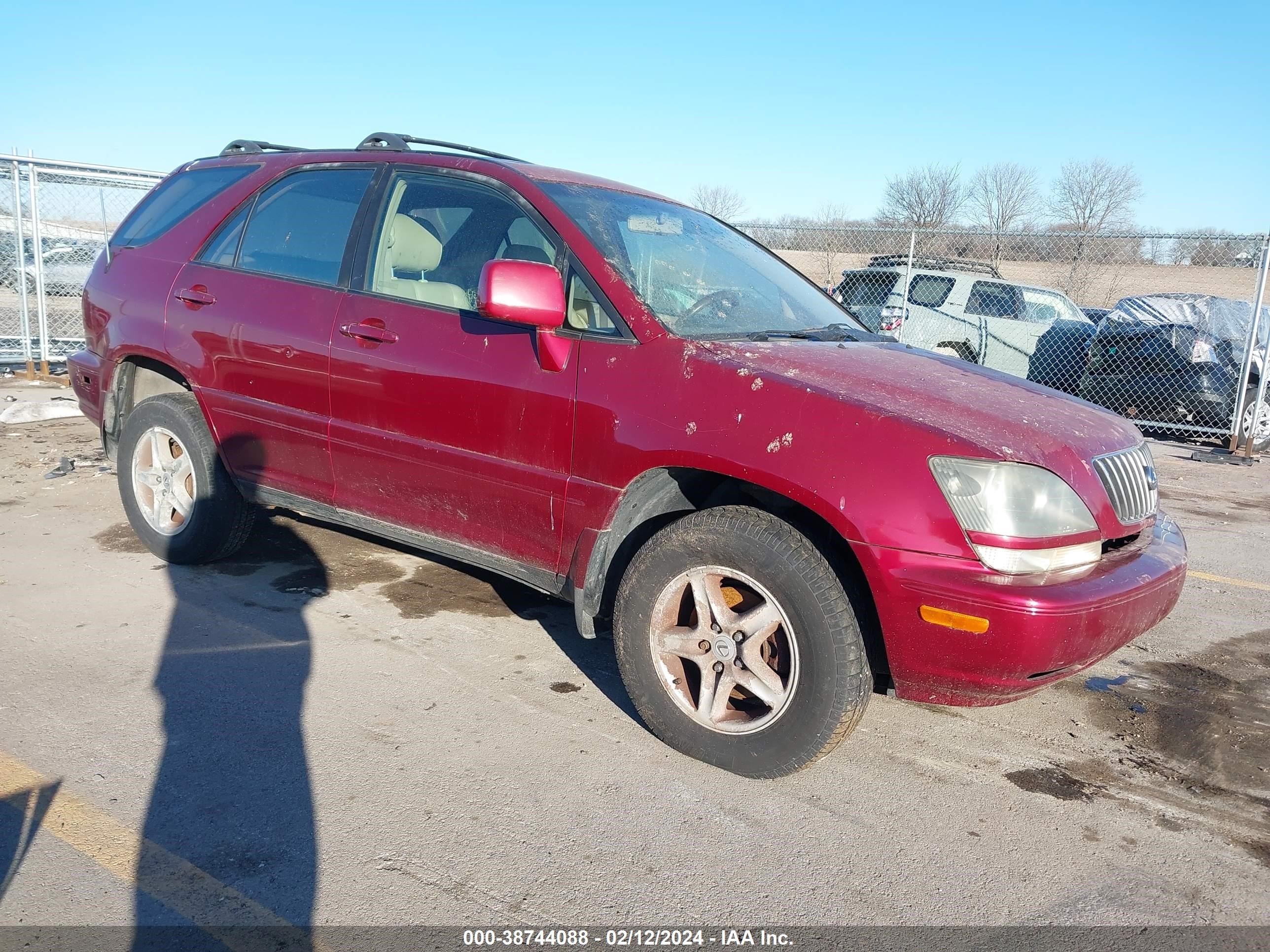 LEXUS RX 1999 jt6gf10u0x0008977