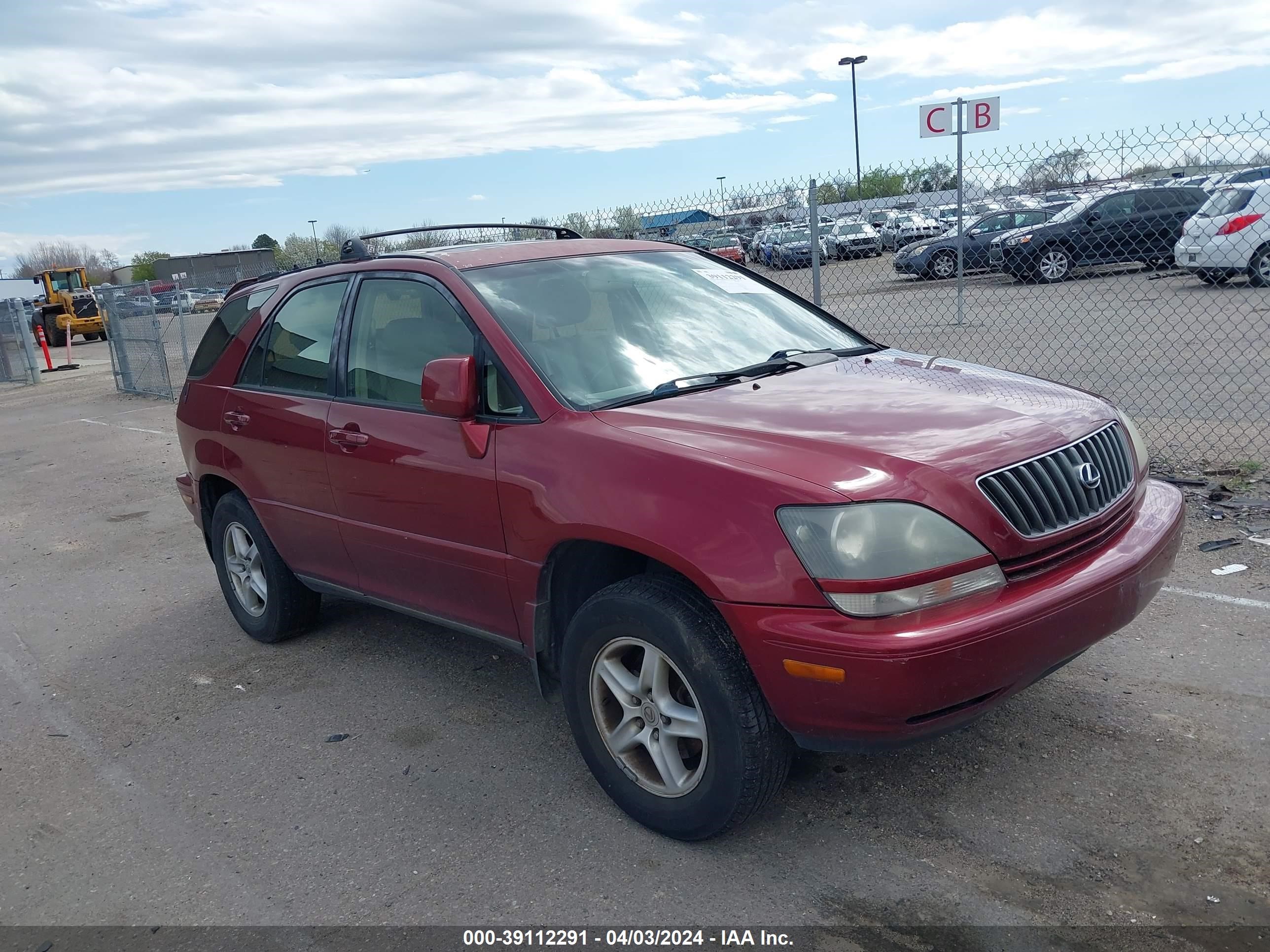 LEXUS RX 1999 jt6hf10u1x0057173