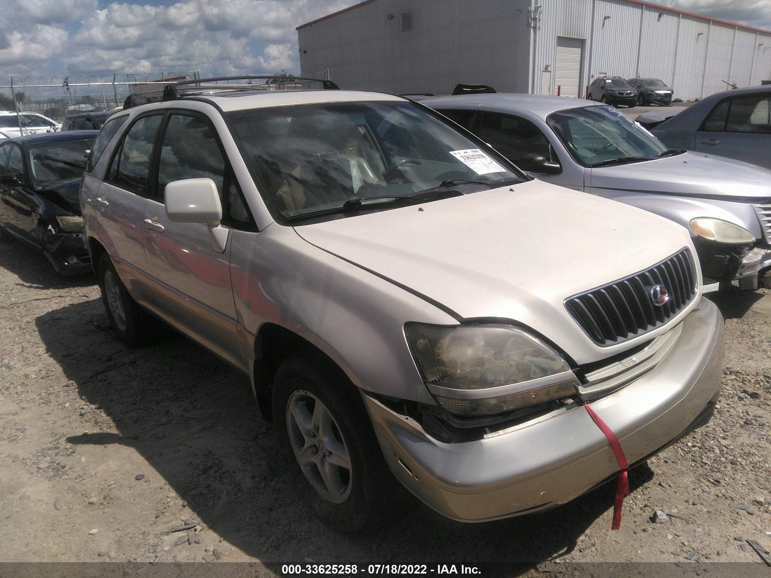 LEXUS RX 1999 jt6hf10u2x0072779