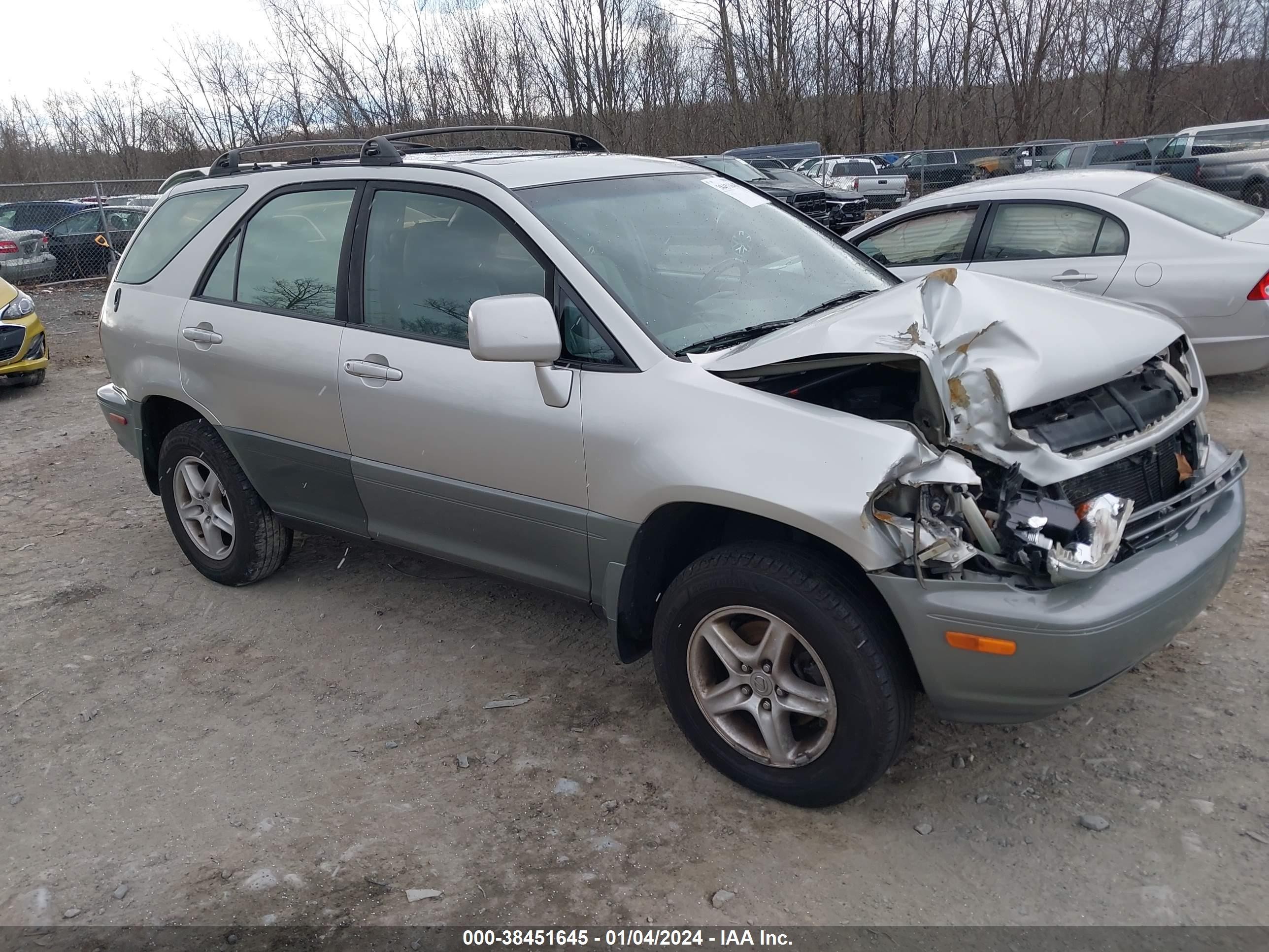 LEXUS RX 1999 jt6hf10u5x0035029