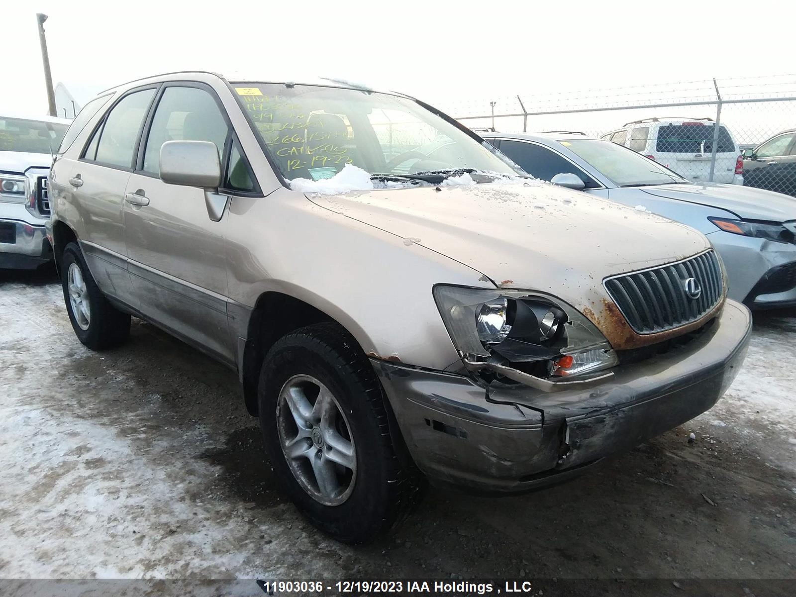 LEXUS RX 1999 jt6hf10u9x0043201