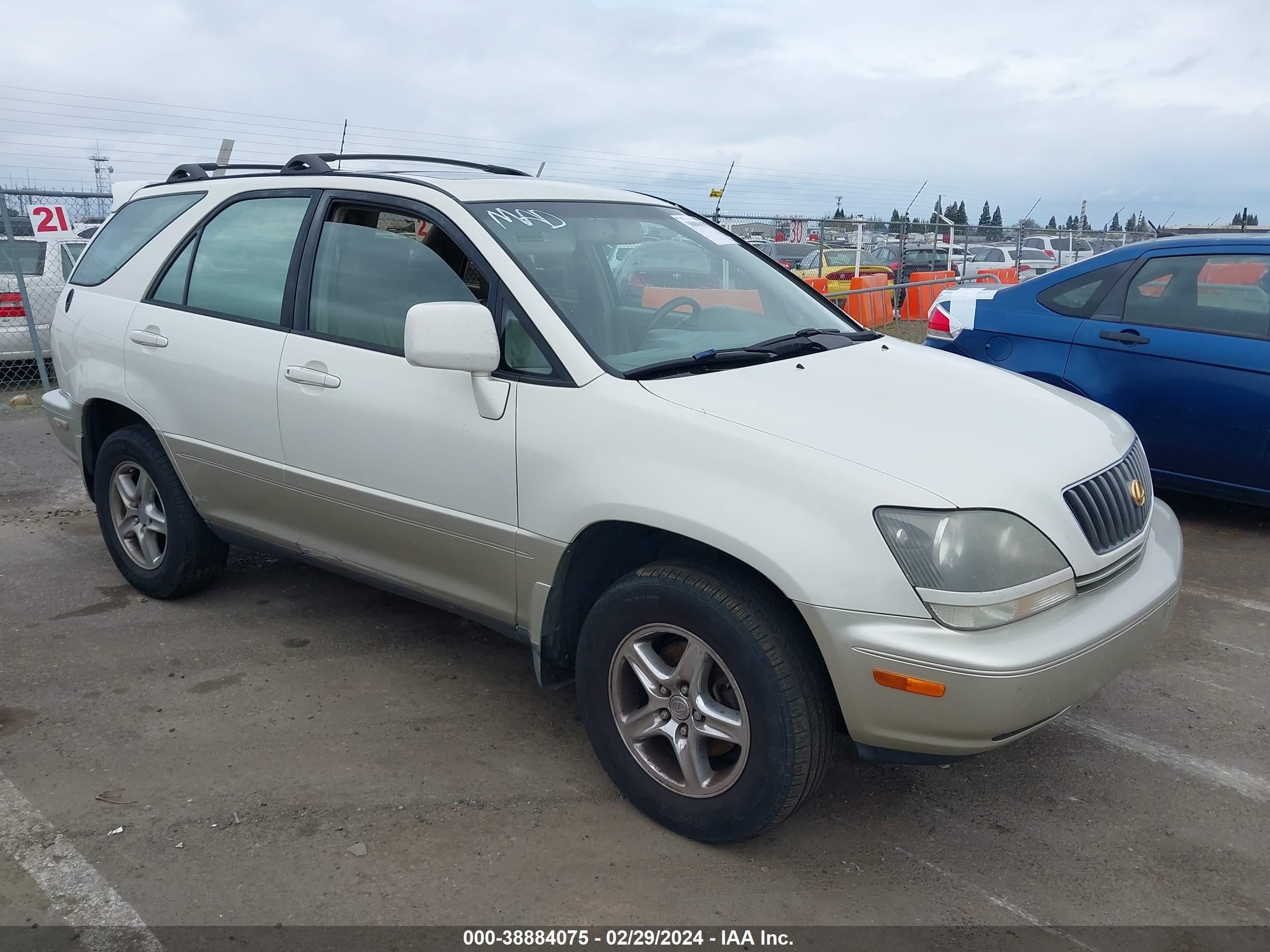 LEXUS RX 2000 jt6hf10u9y0118111