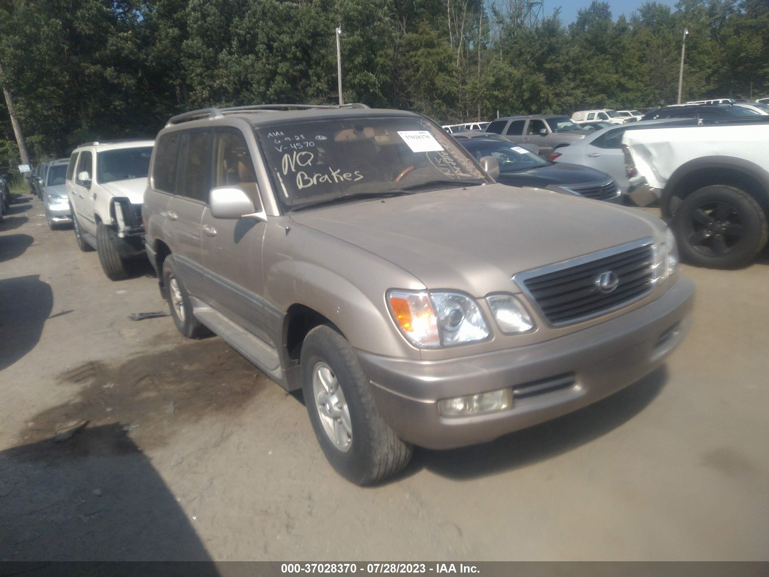 LEXUS LX 2000 jt6ht00w6y0084570