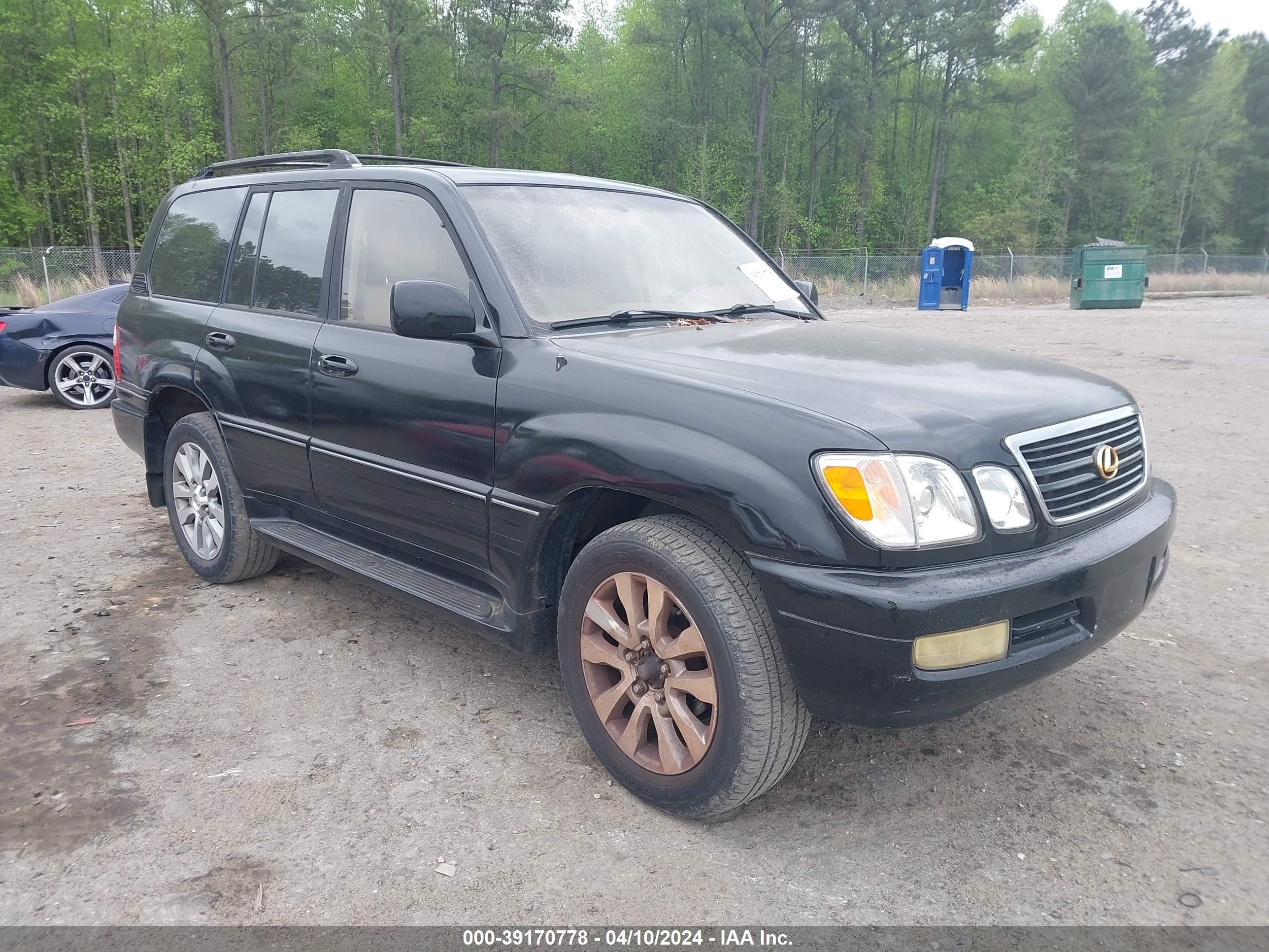 LEXUS LX 1999 jt6ht00w7x0070188