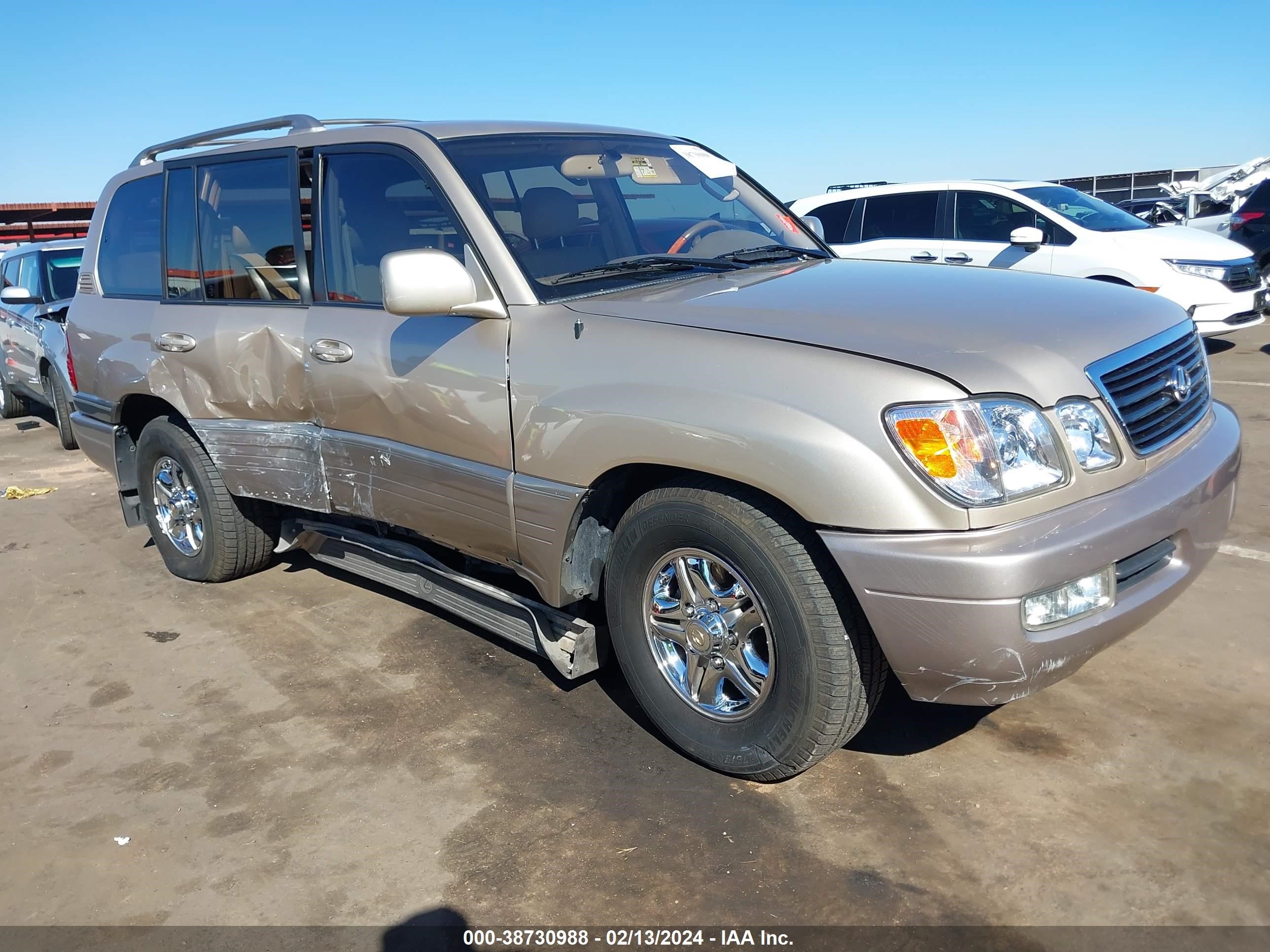 LEXUS LX 2000 jt6ht00w8y0082707