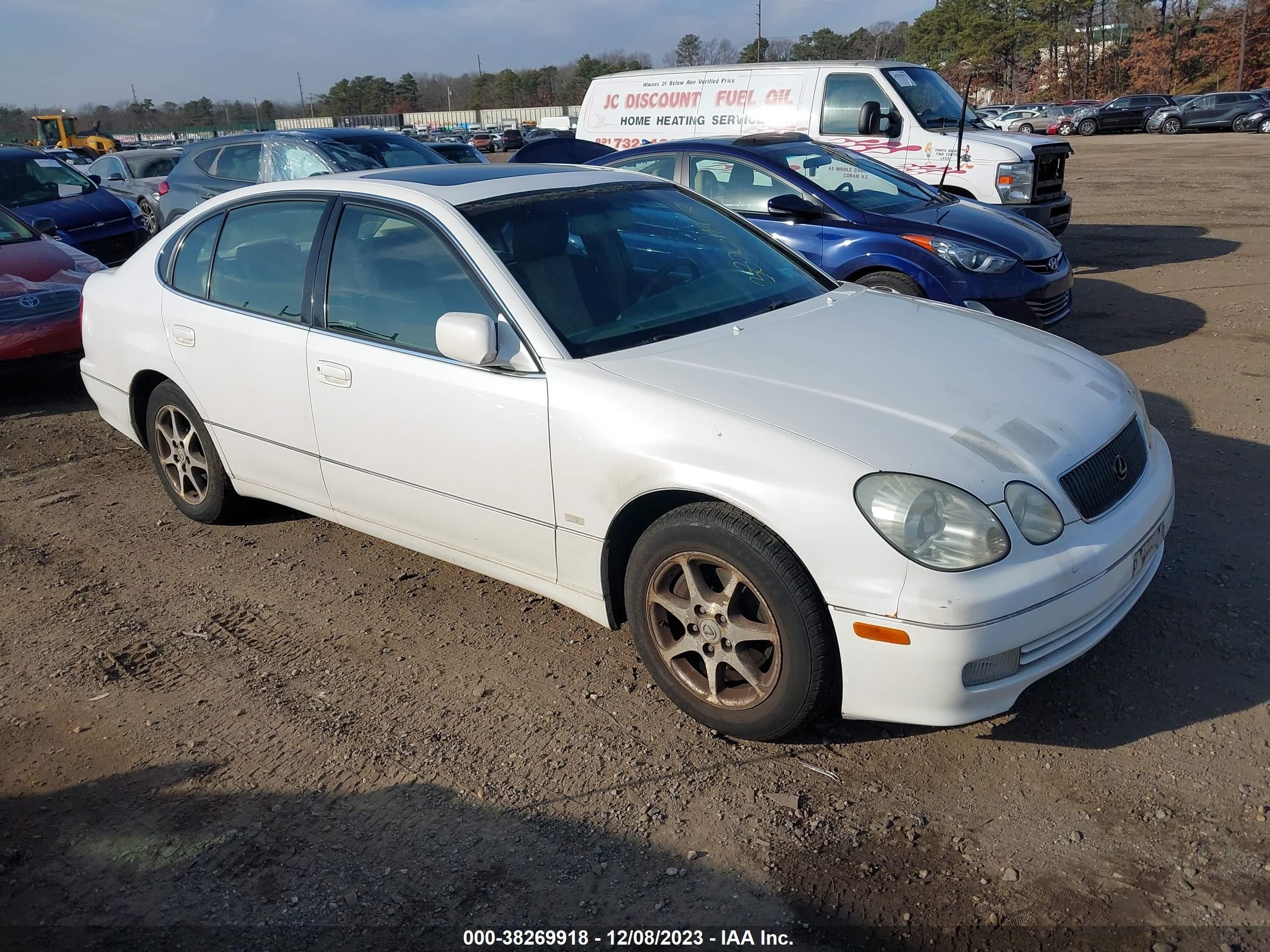 LEXUS GS 300 2000 jt8bd68s3y0112405