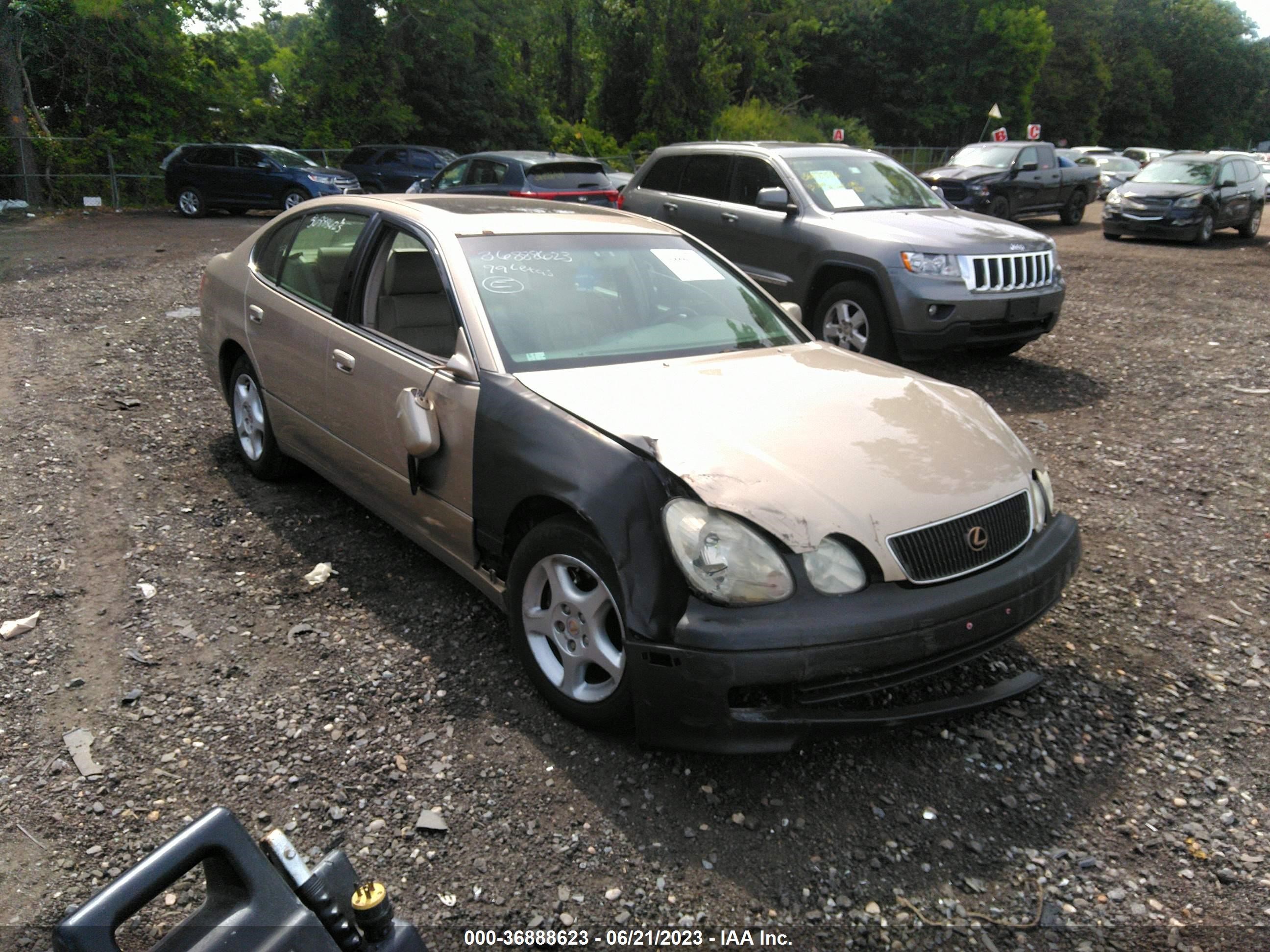 LEXUS GS 300 1999 jt8bd68s9x0052807