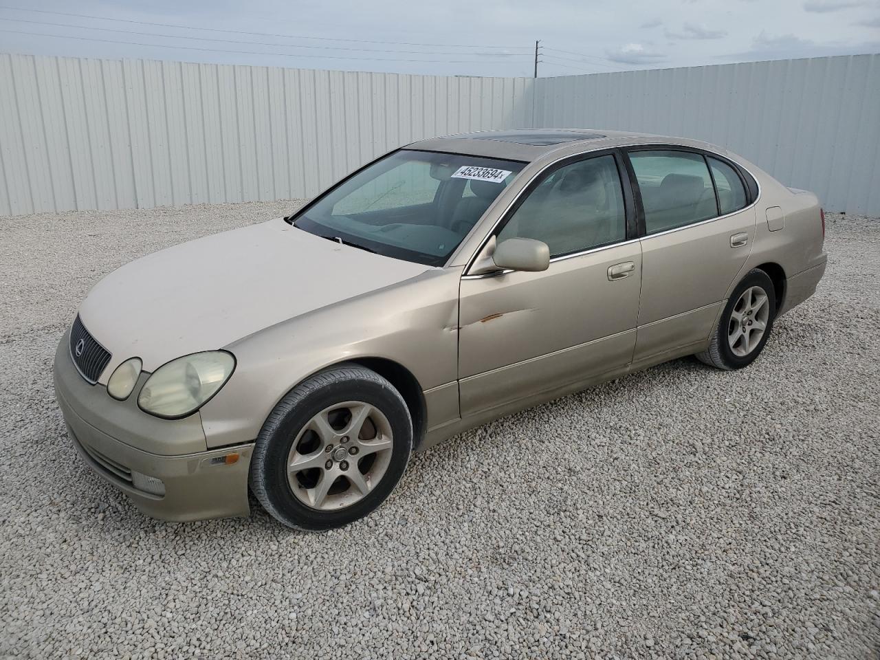 LEXUS GS 300 2001 jt8bd69s110141079