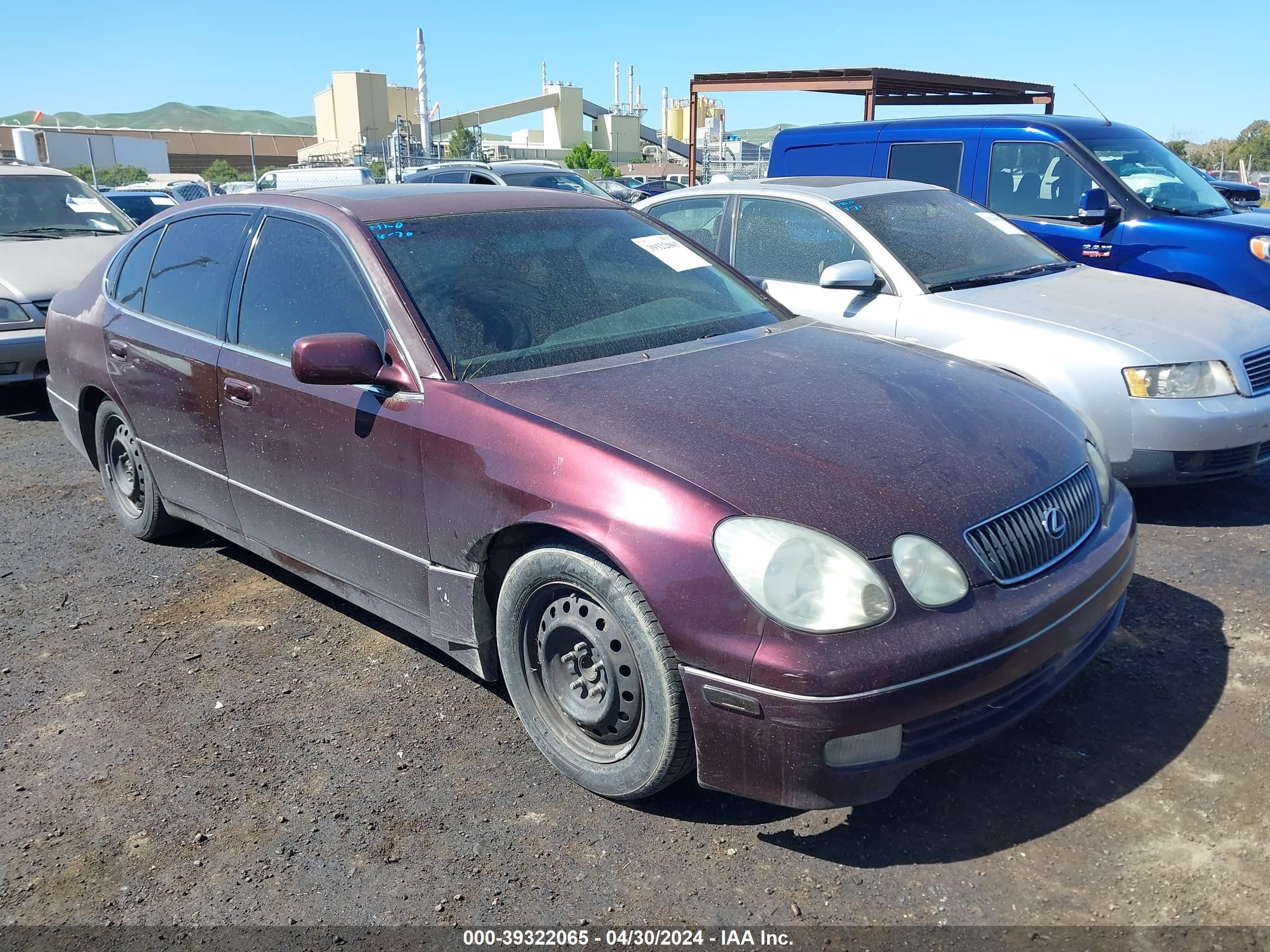 LEXUS GS 300 2001 jt8bd69s210140796