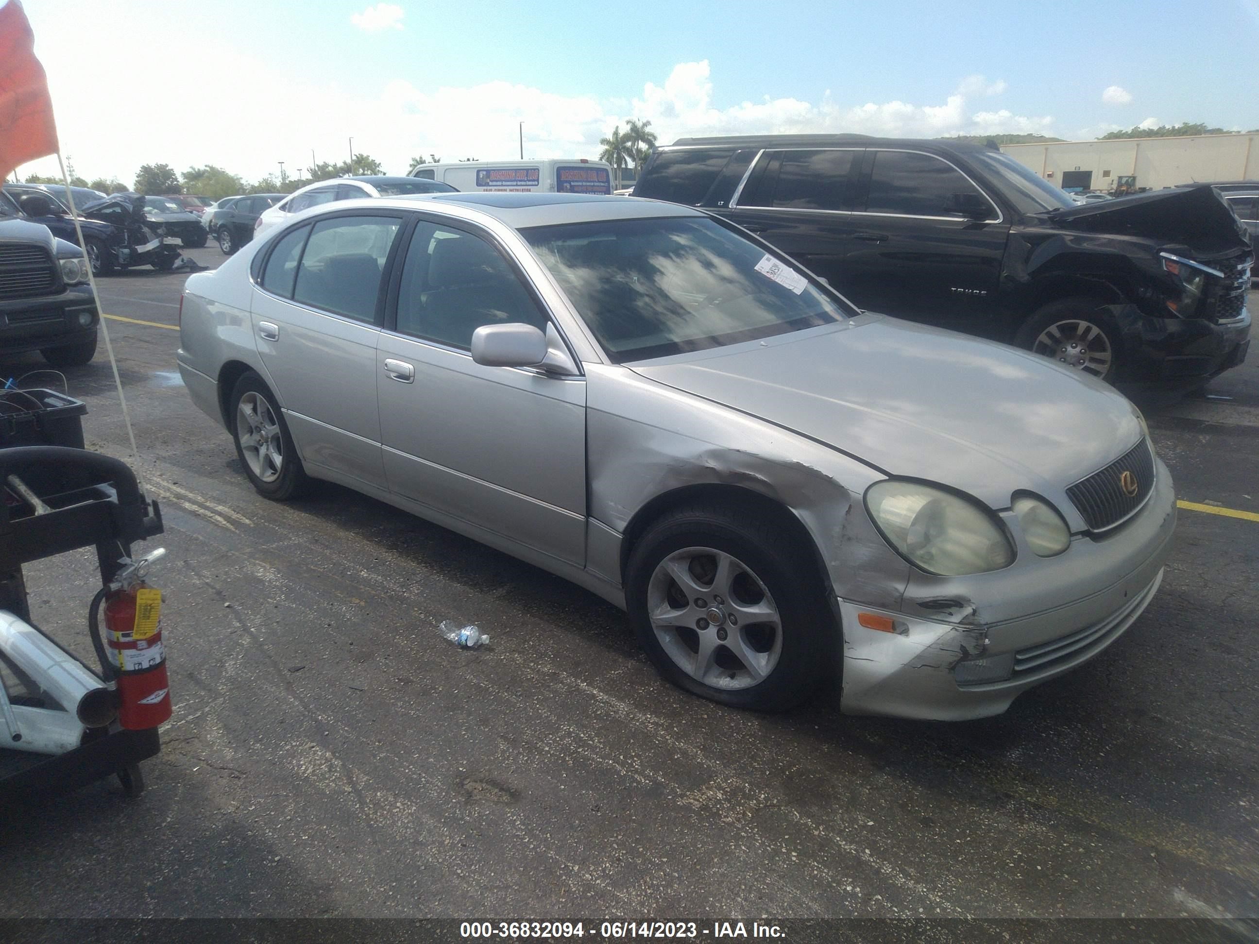 LEXUS GS 300 2001 jt8bd69s610130904