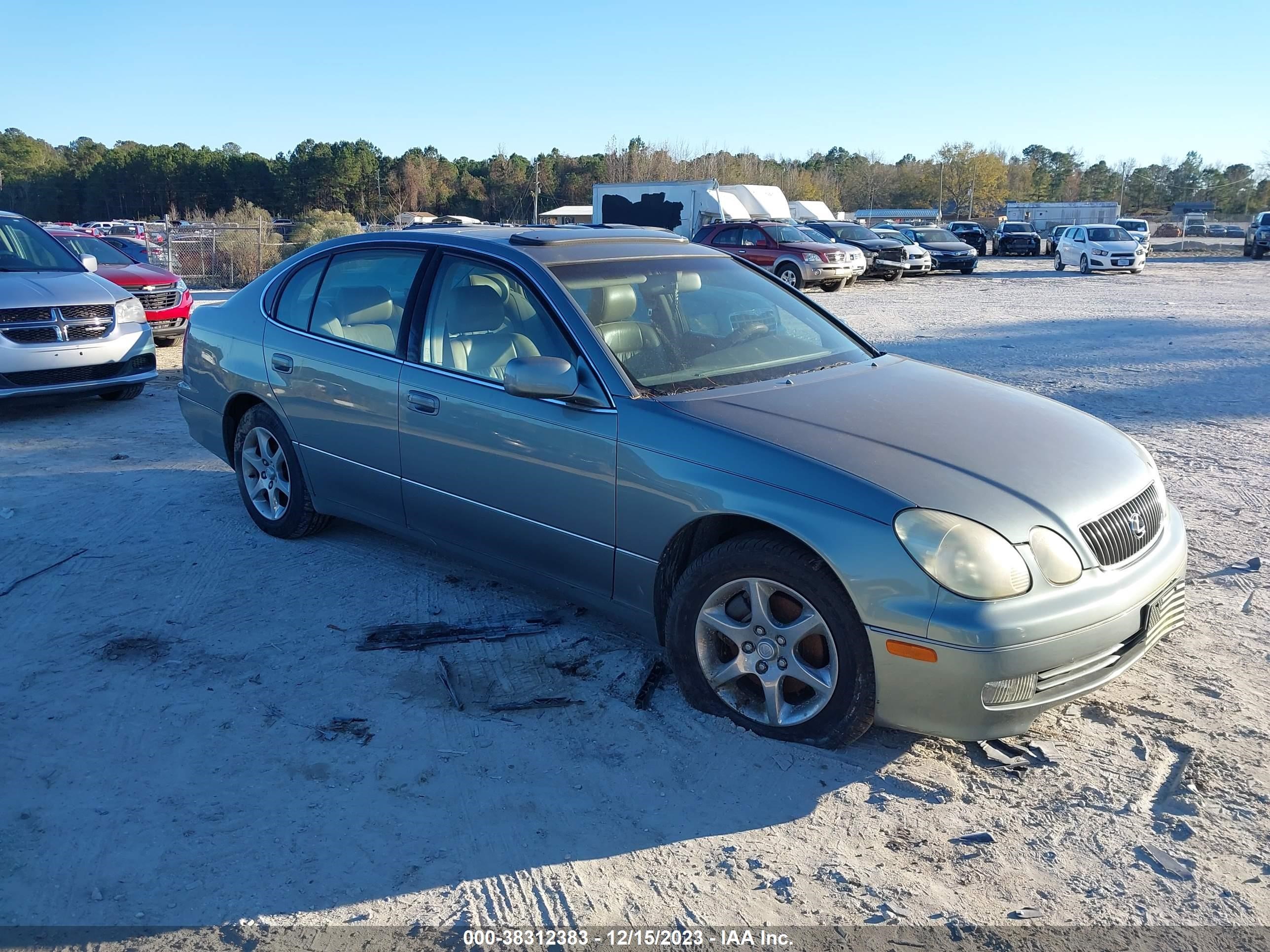 LEXUS GS 300 2002 jt8bd69s820151559