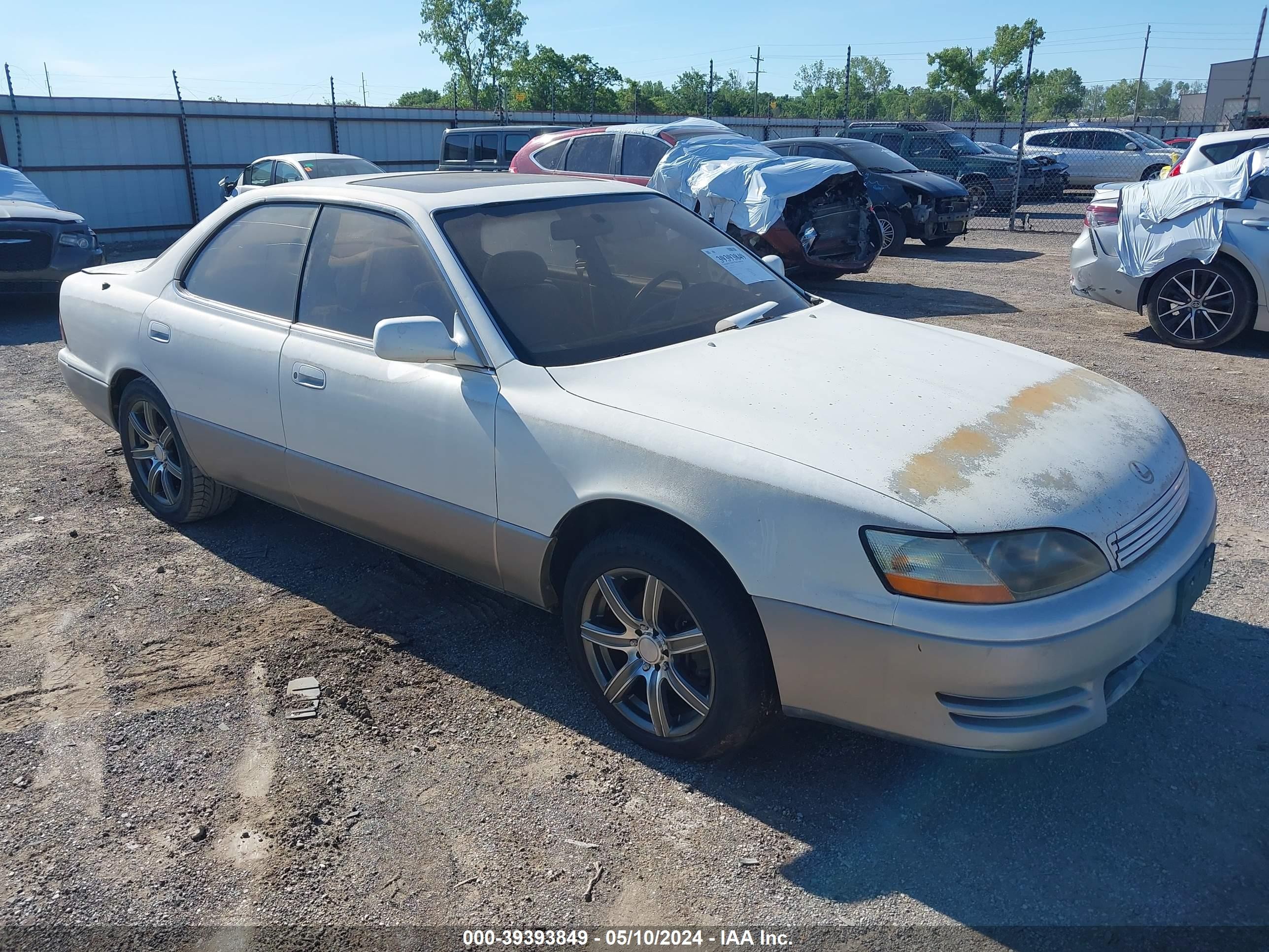 LEXUS ES 1996 jt8bf12g3t0150792