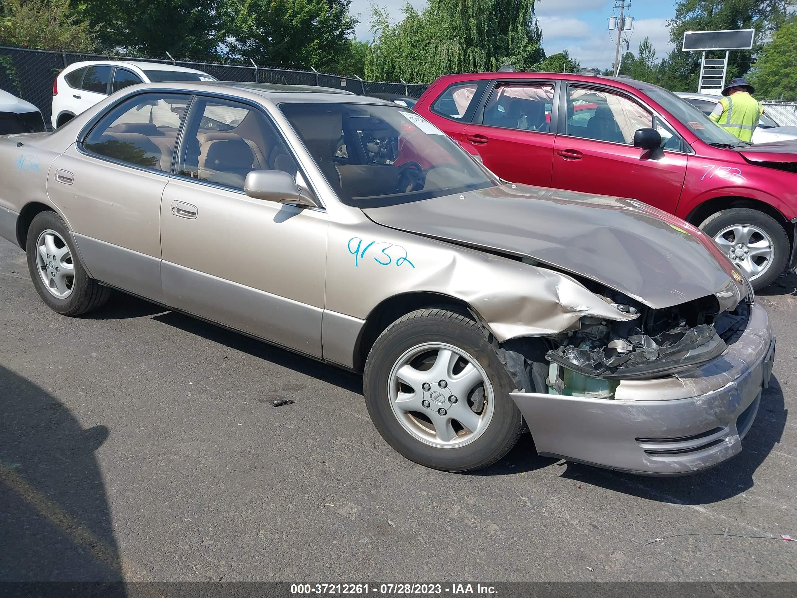 LEXUS ES 1996 jt8bf12gxt0148120