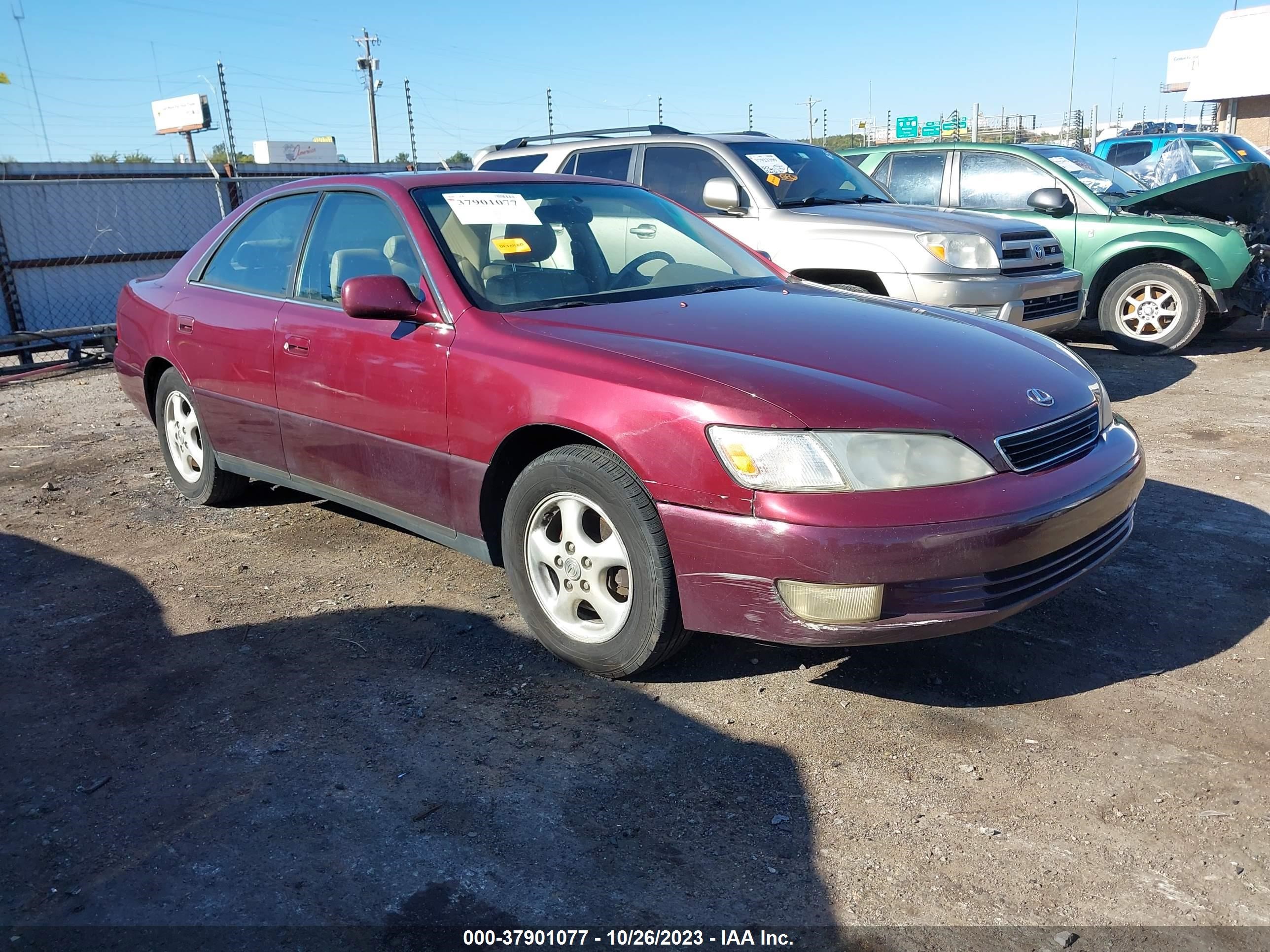 LEXUS ES 1998 jt8bf28g1w0131921