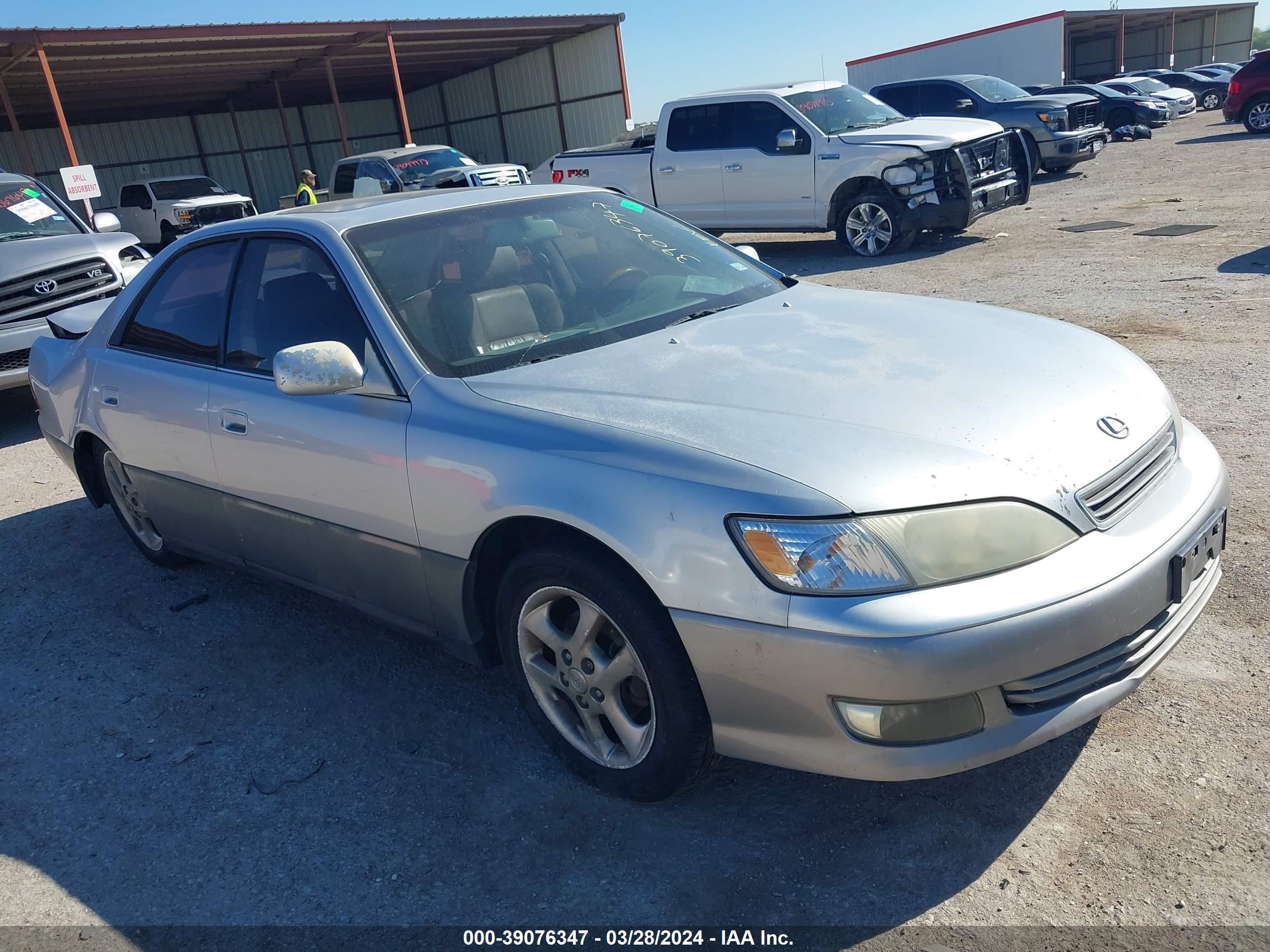 LEXUS ES 2001 jt8bf28g210305729