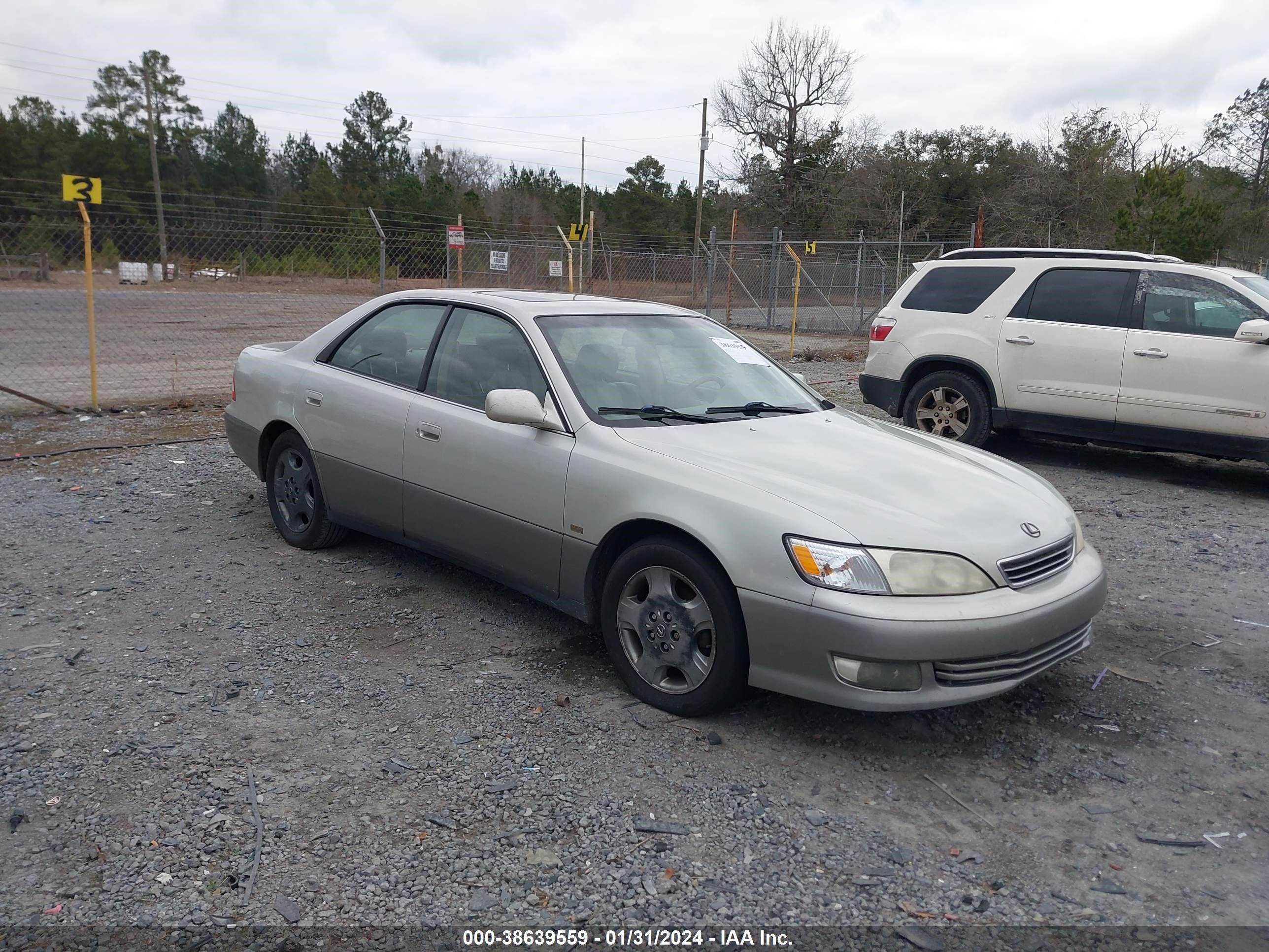 LEXUS ES 2001 jt8bf28g310323589