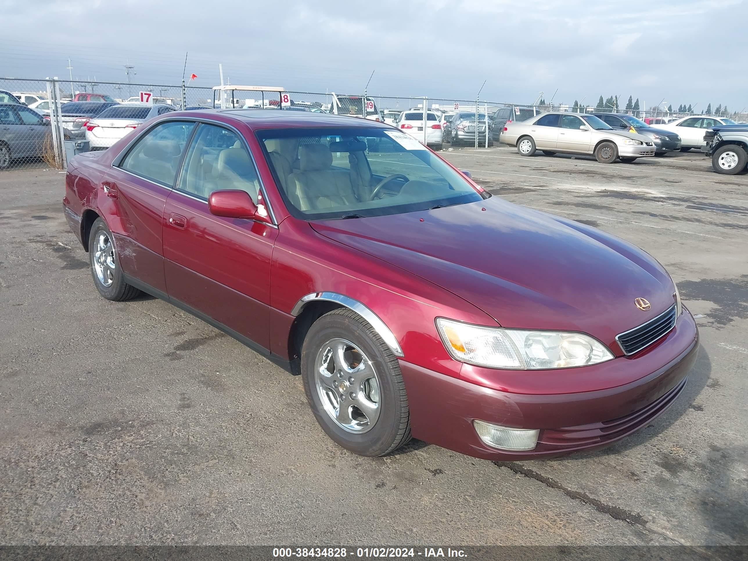 LEXUS ES 1999 jt8bf28g3x0175212