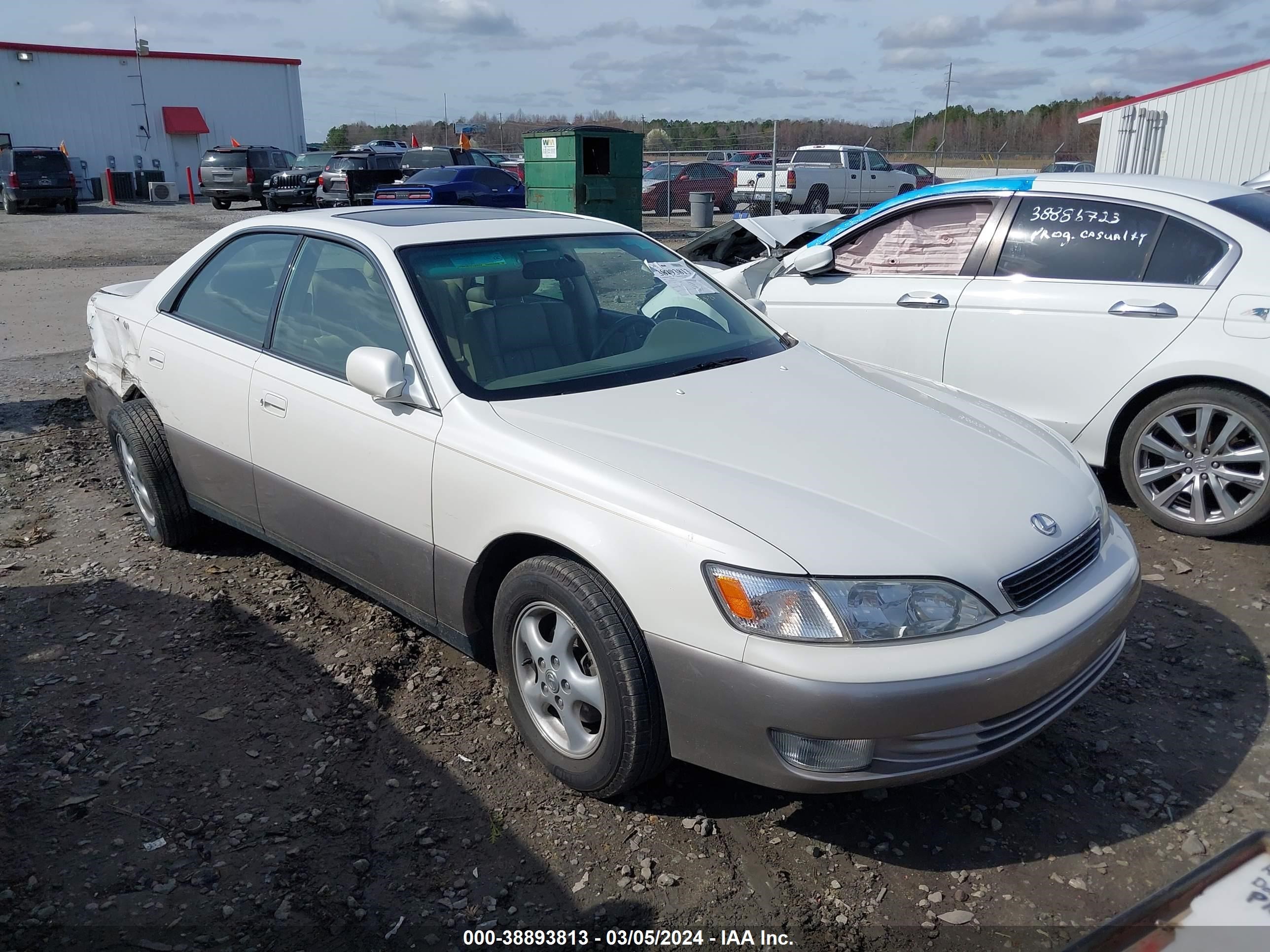 LEXUS ES 1999 jt8bf28g3x5073766