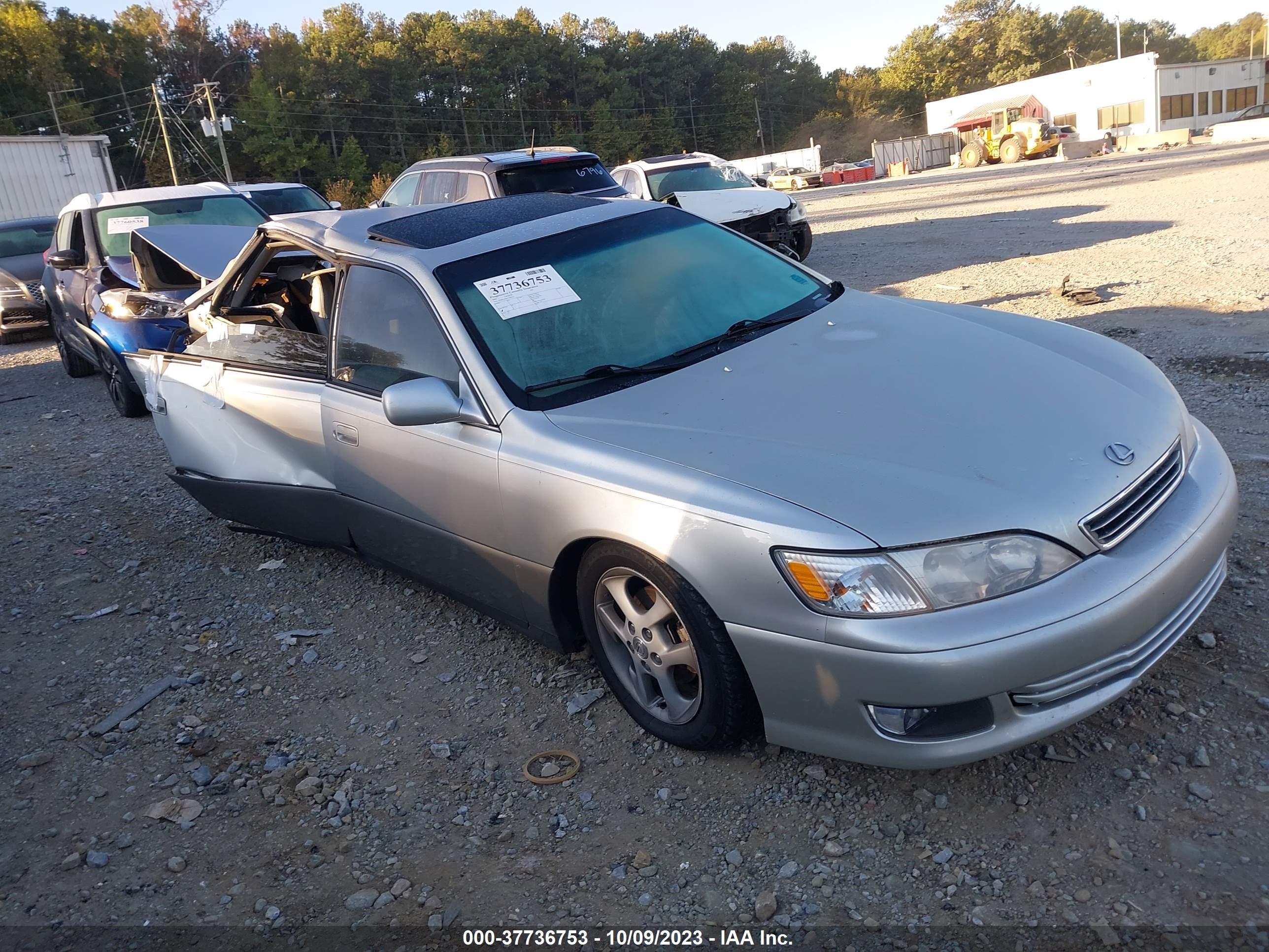 LEXUS ES 2001 jt8bf28g415109925