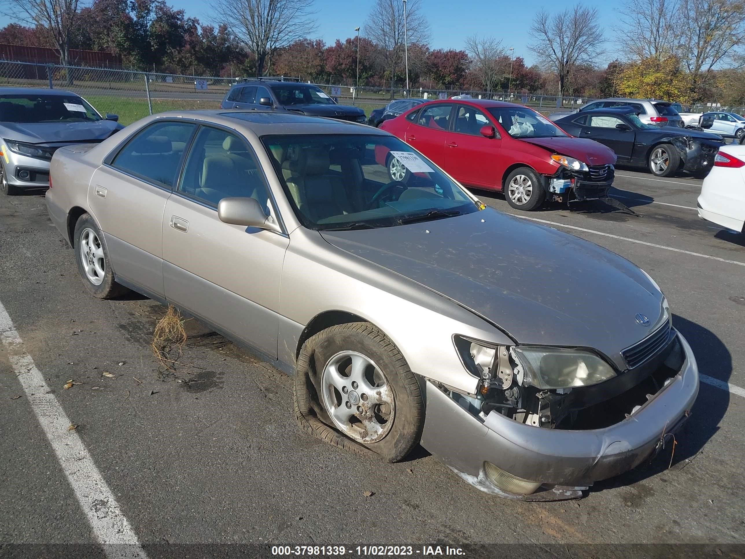 LEXUS ES 1998 jt8bf28g4w0136093