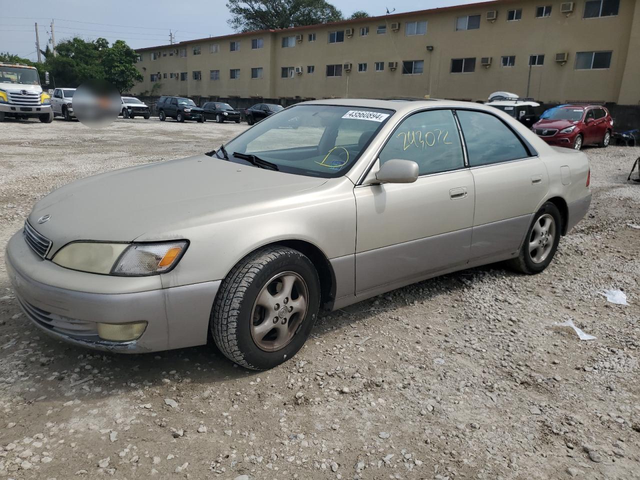 LEXUS ES 1998 jt8bf28g5w5023627