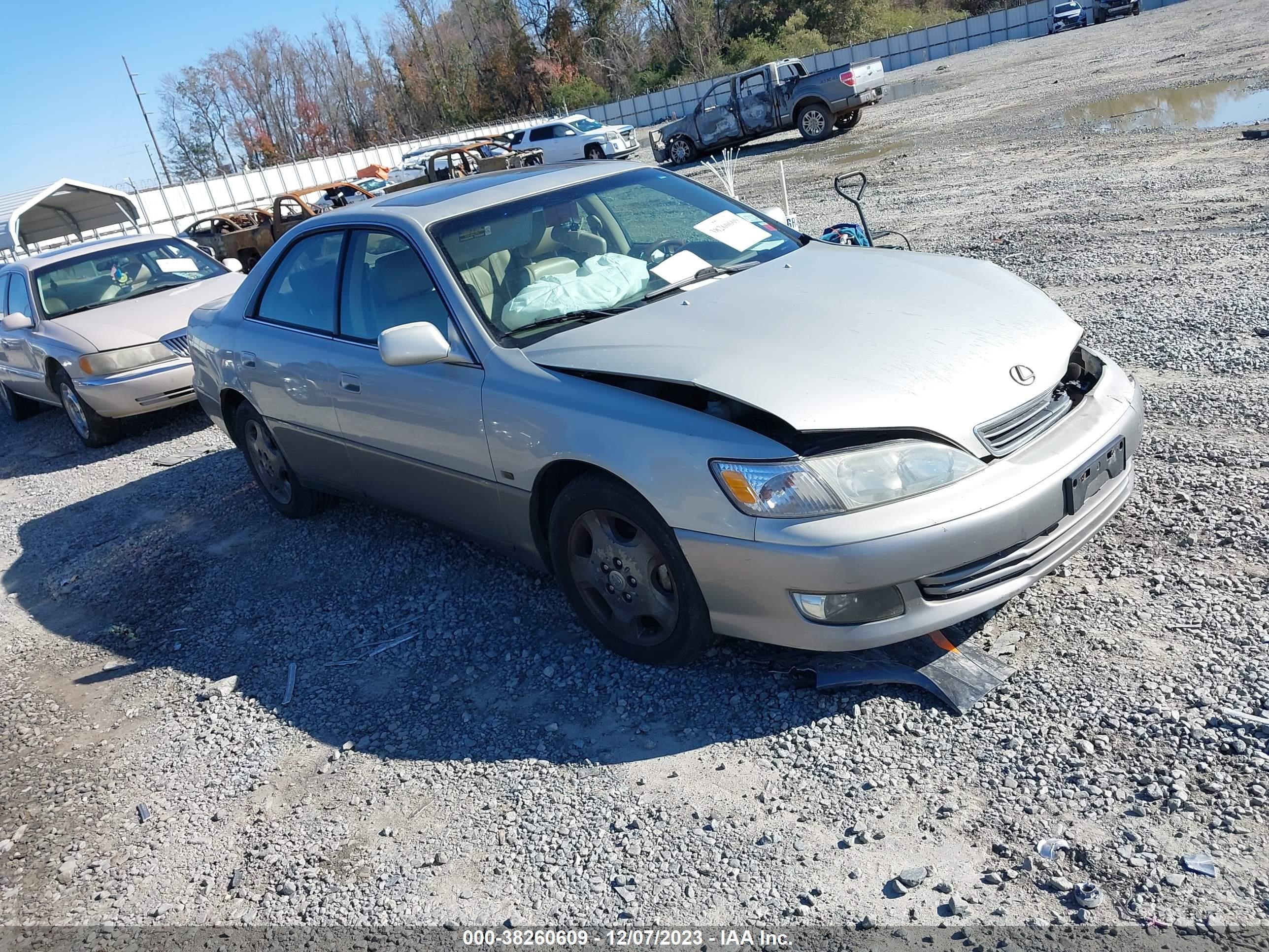 LEXUS ES 2001 jt8bf28g610309041