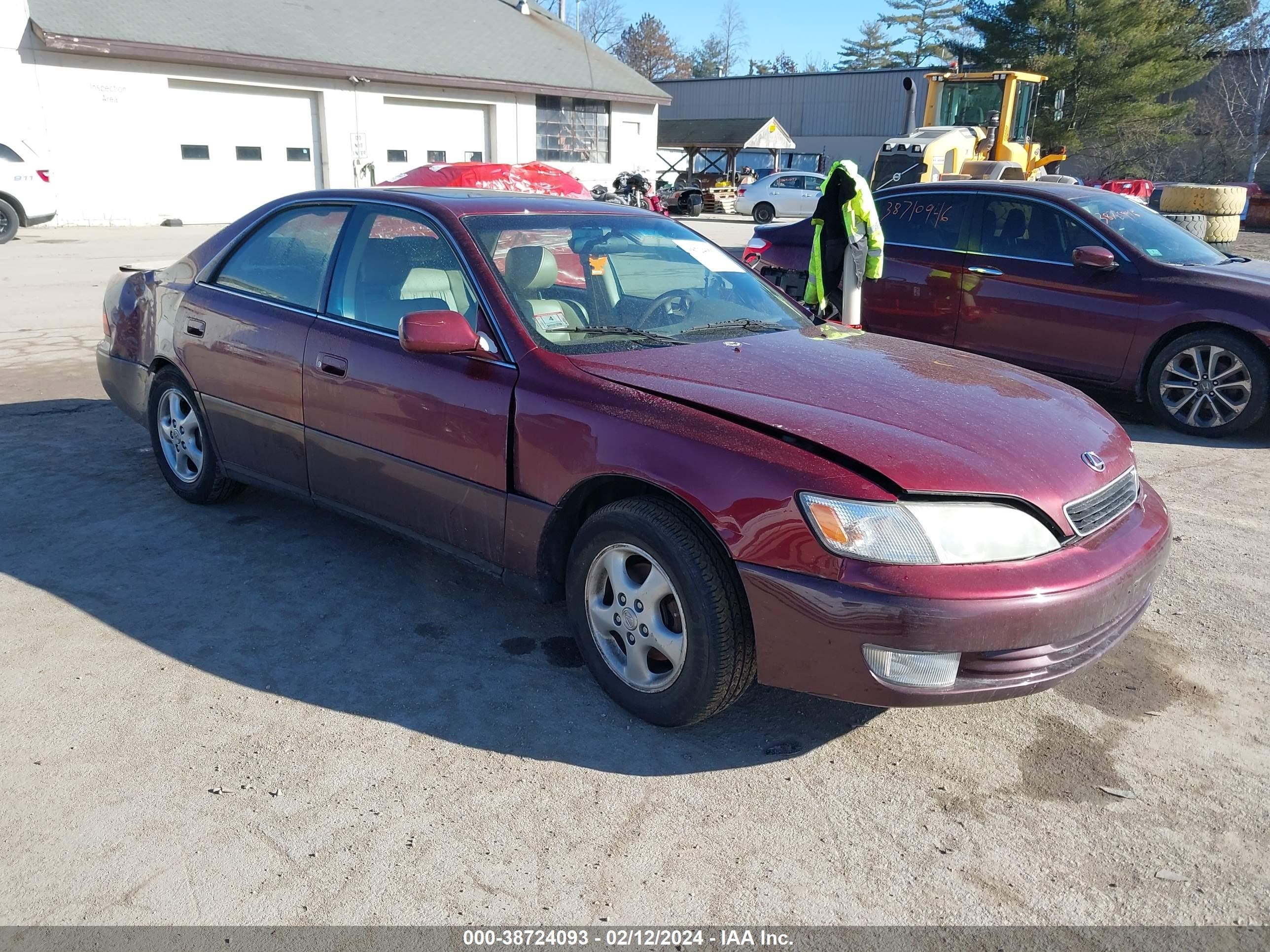 LEXUS ES 1999 jt8bf28g6x0218263