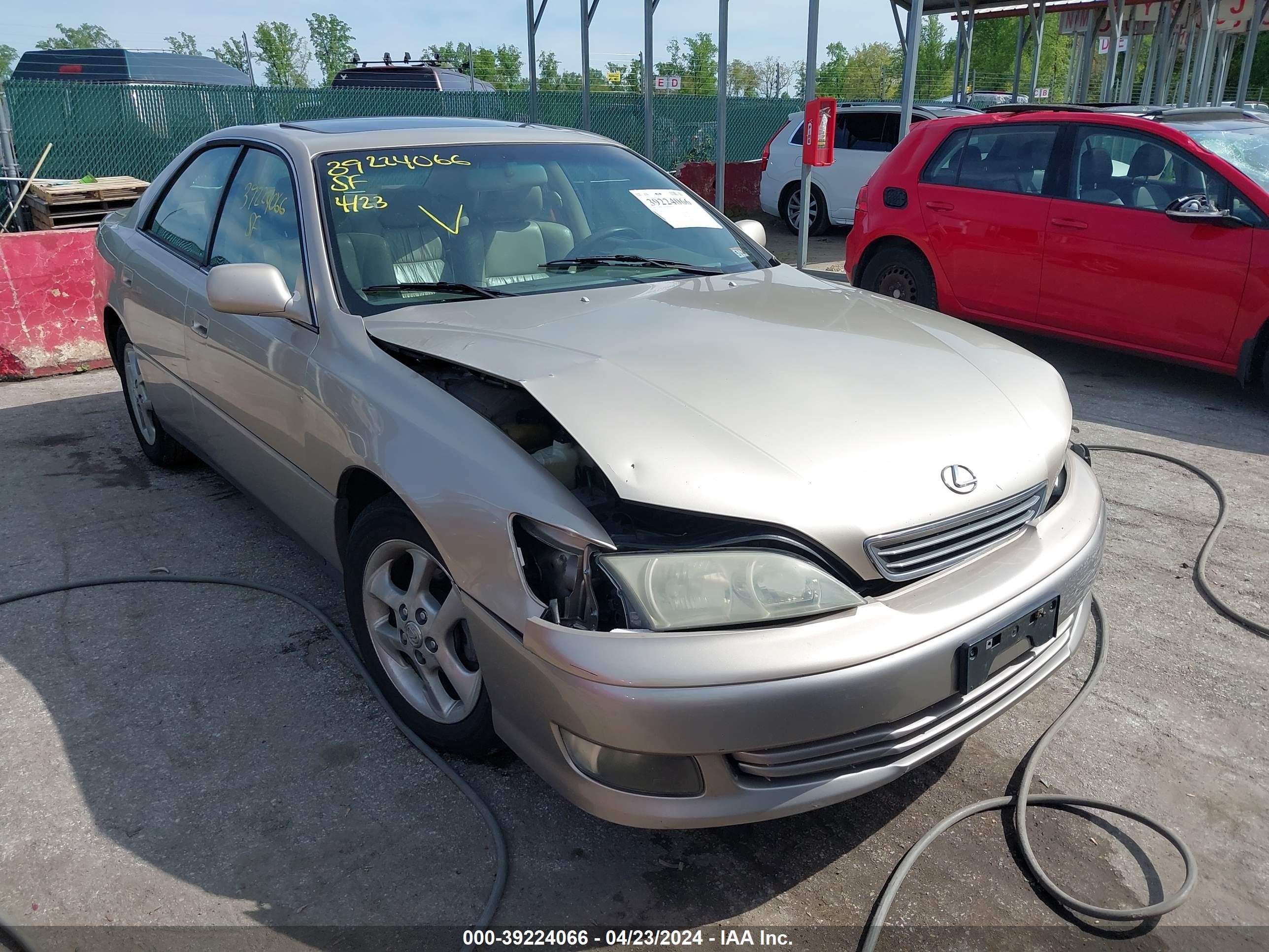 LEXUS ES 2000 jt8bf28g6y0255508