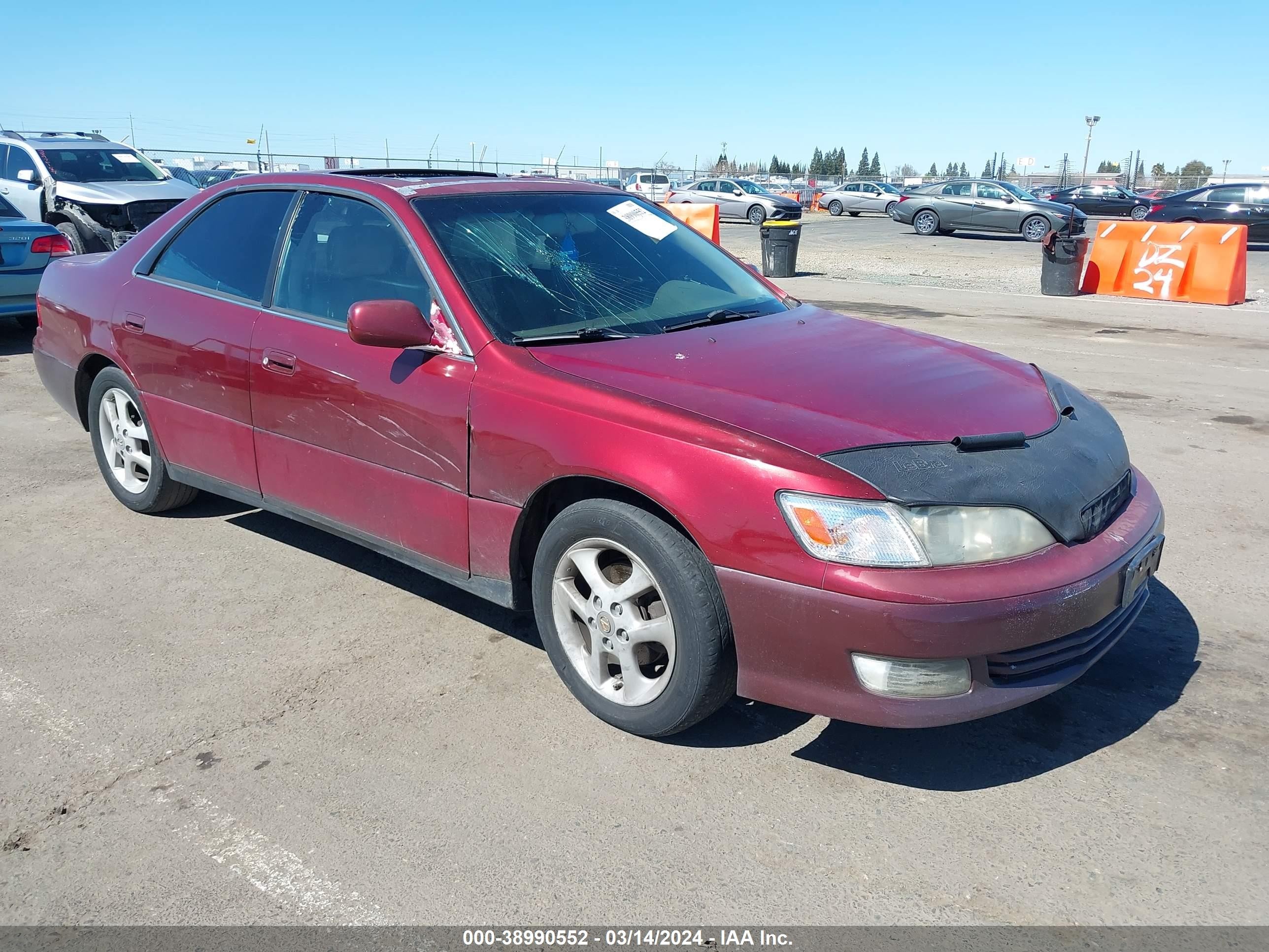 LEXUS ES 2001 jt8bf28g710292668