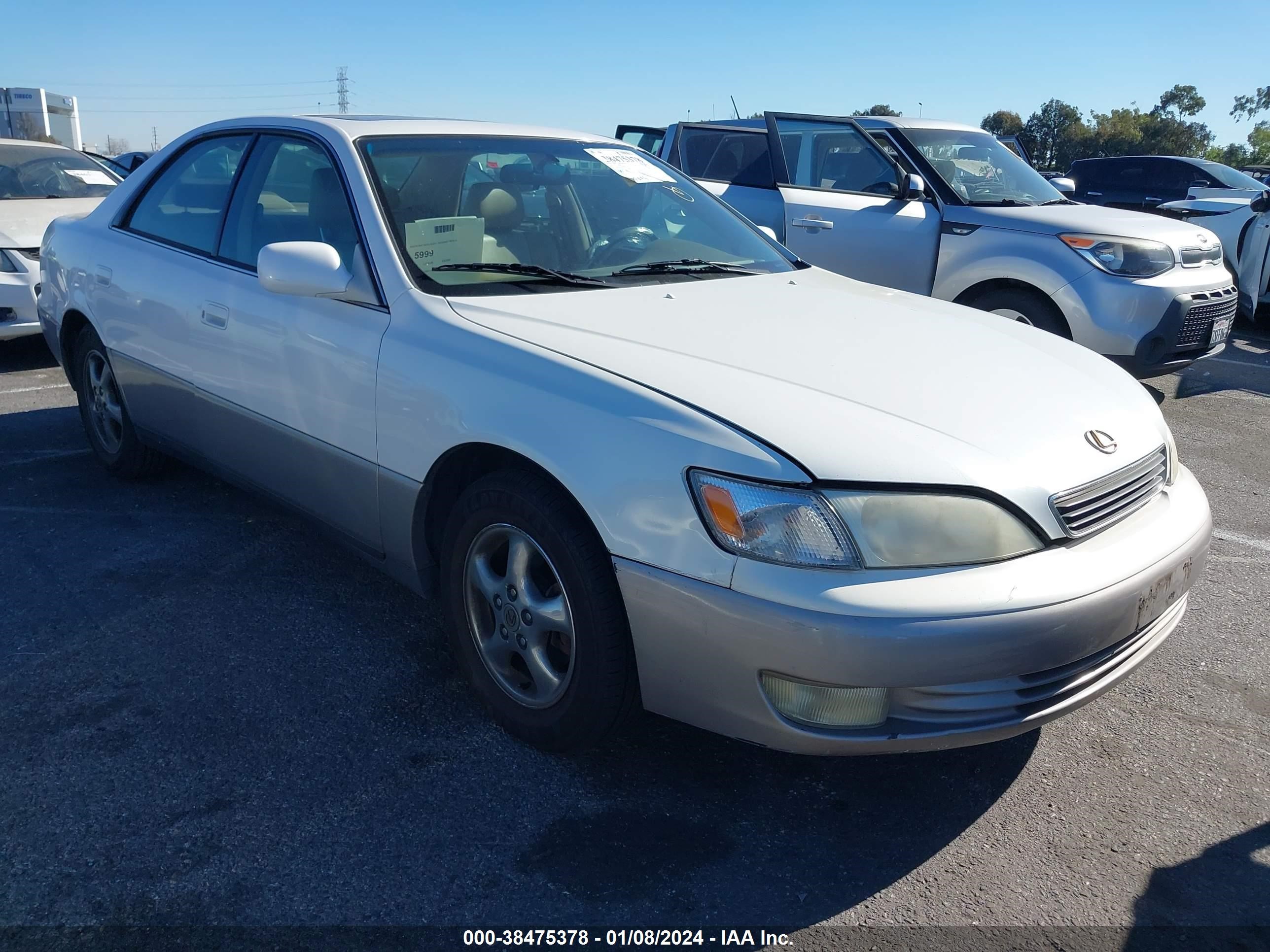 LEXUS ES 1998 jt8bf28g7w5033785