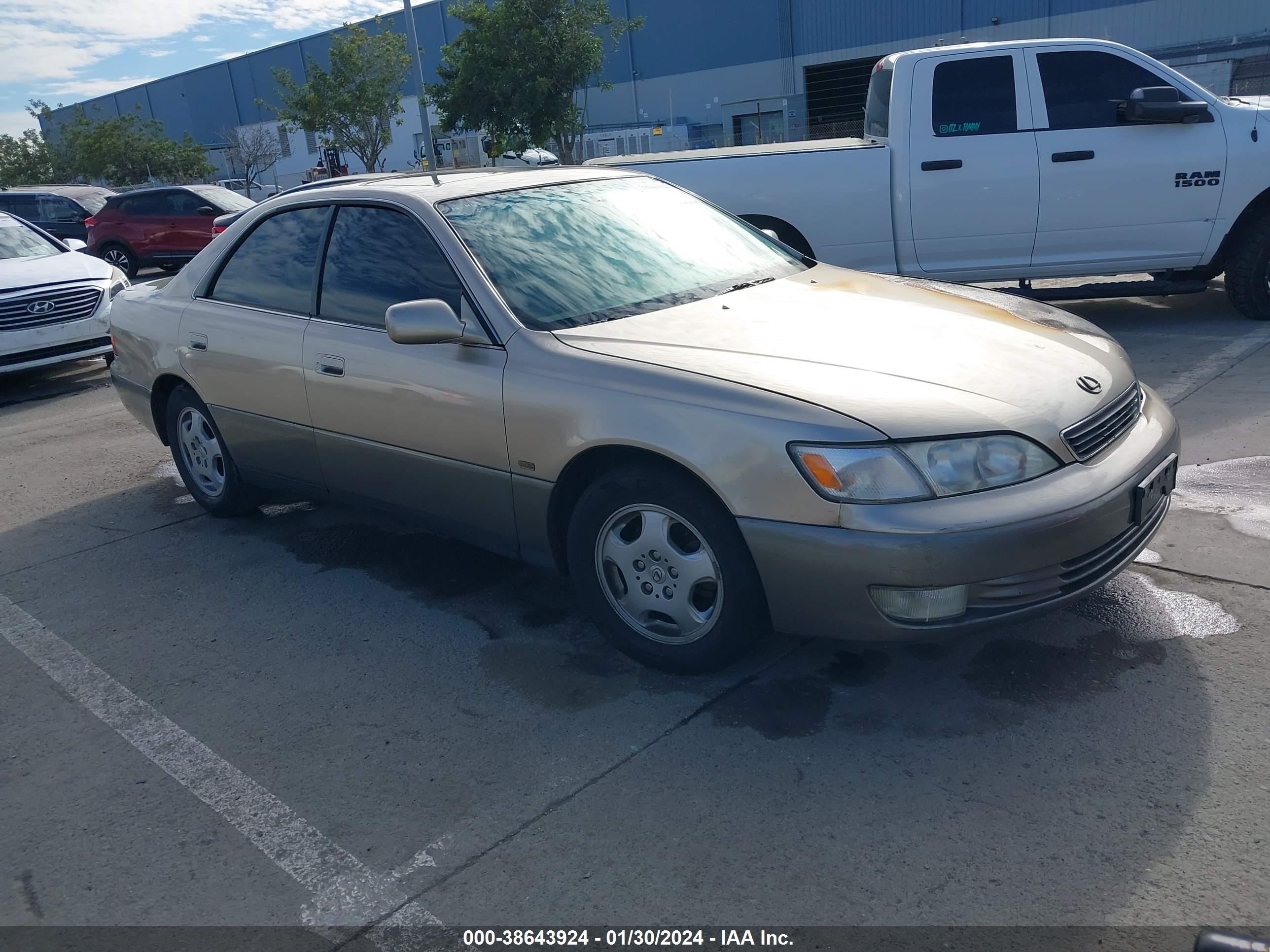 LEXUS ES 1999 jt8bf28g7x5069297