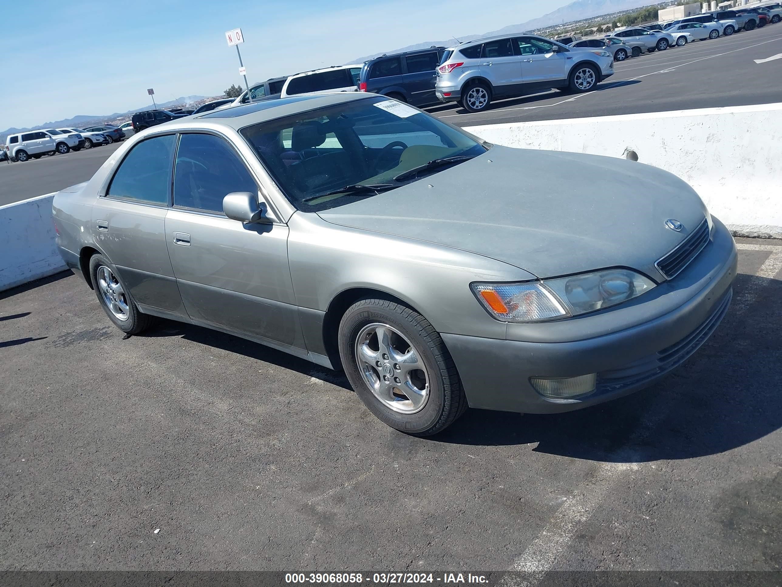 LEXUS ES 1998 jt8bf28g8w5020396