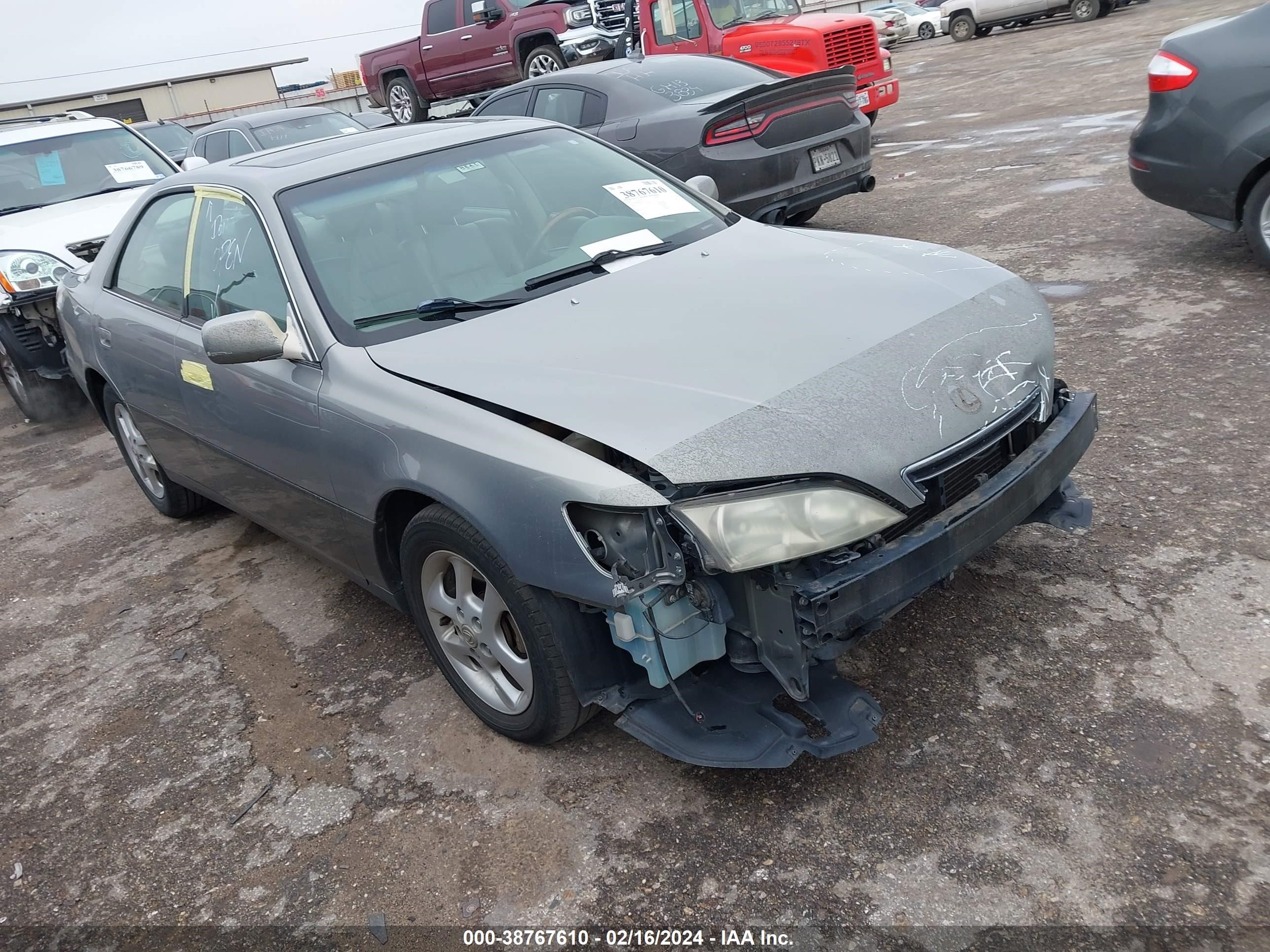 LEXUS ES 2001 jt8bf28g910290372