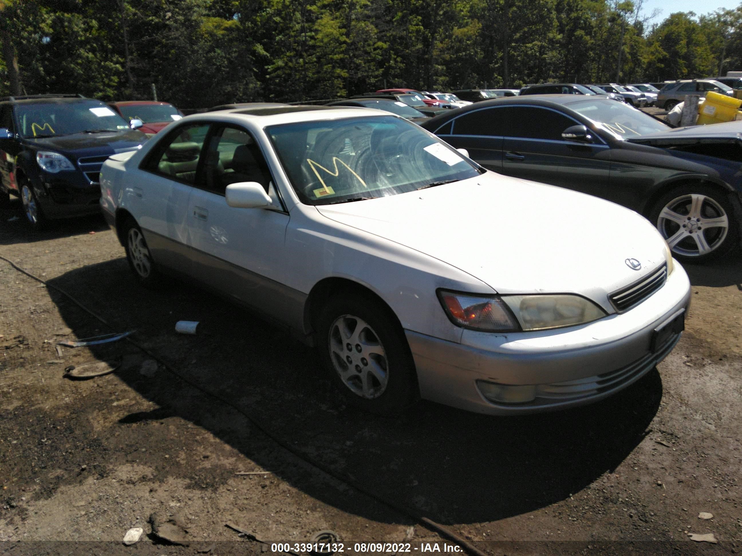 LEXUS ES 1998 jt8bf28g9w5013862