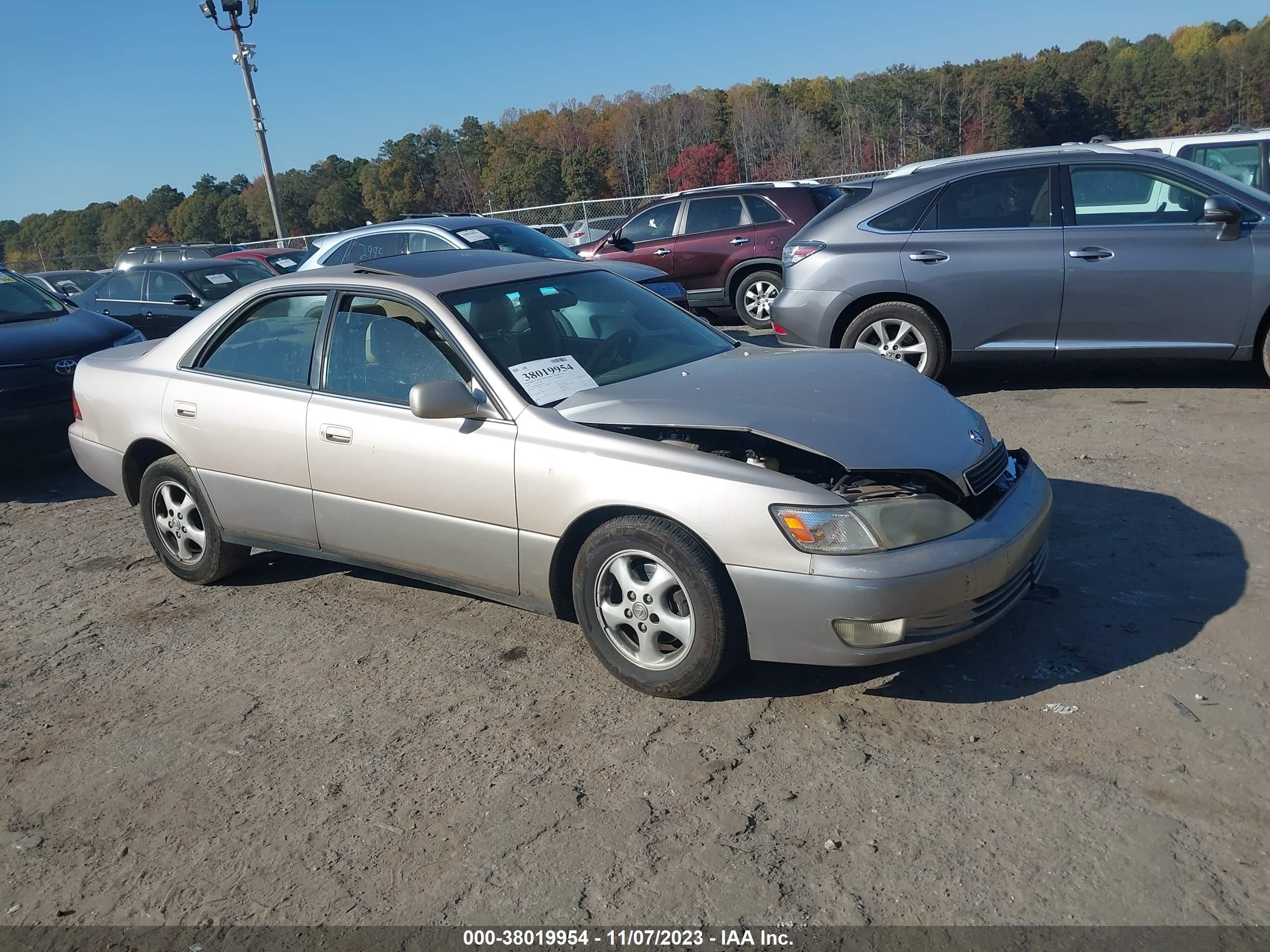 LEXUS ES 1998 jt8bf28g9w5040138