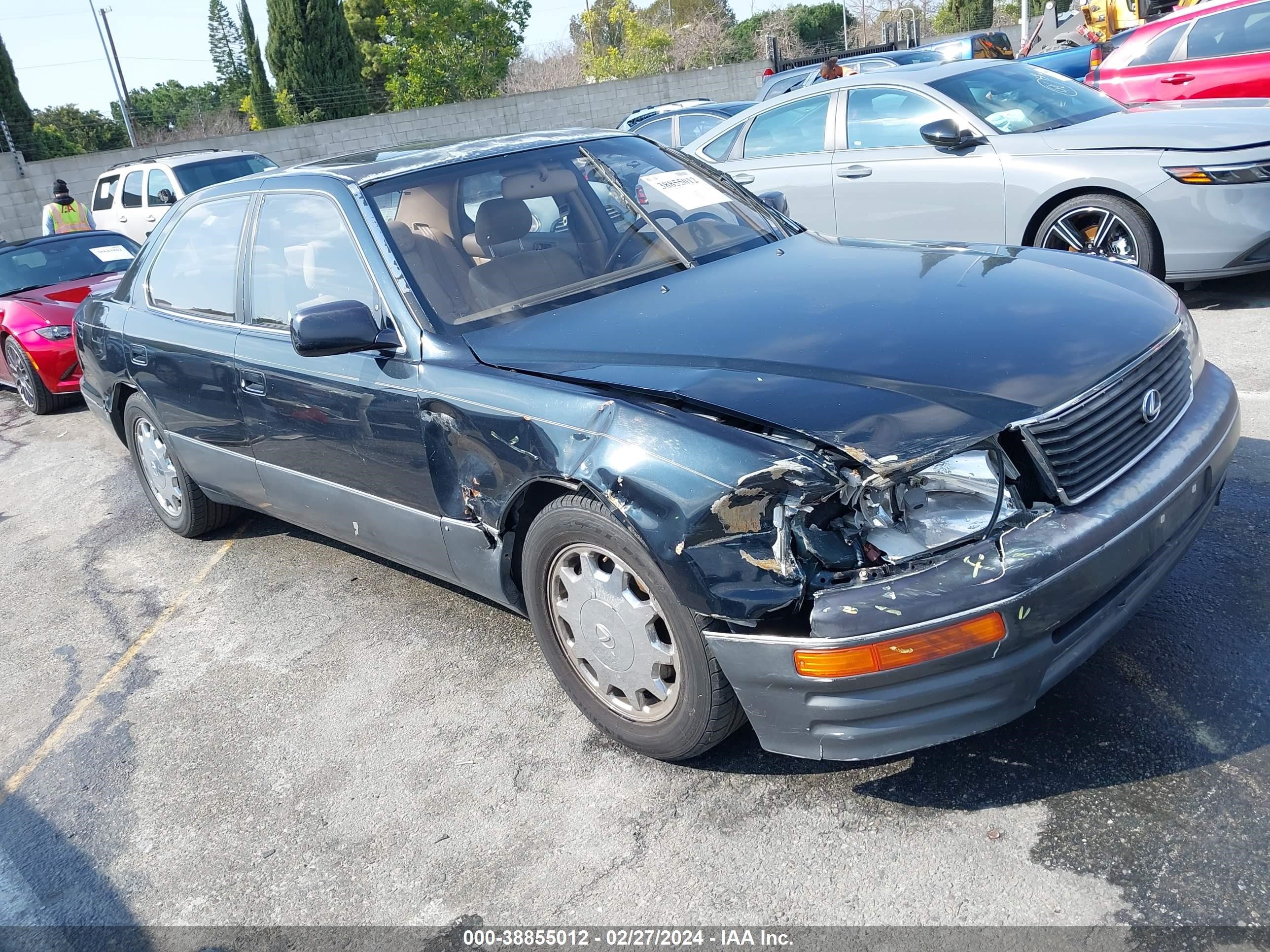 LEXUS LS 1996 jt8bh22f5t0064603