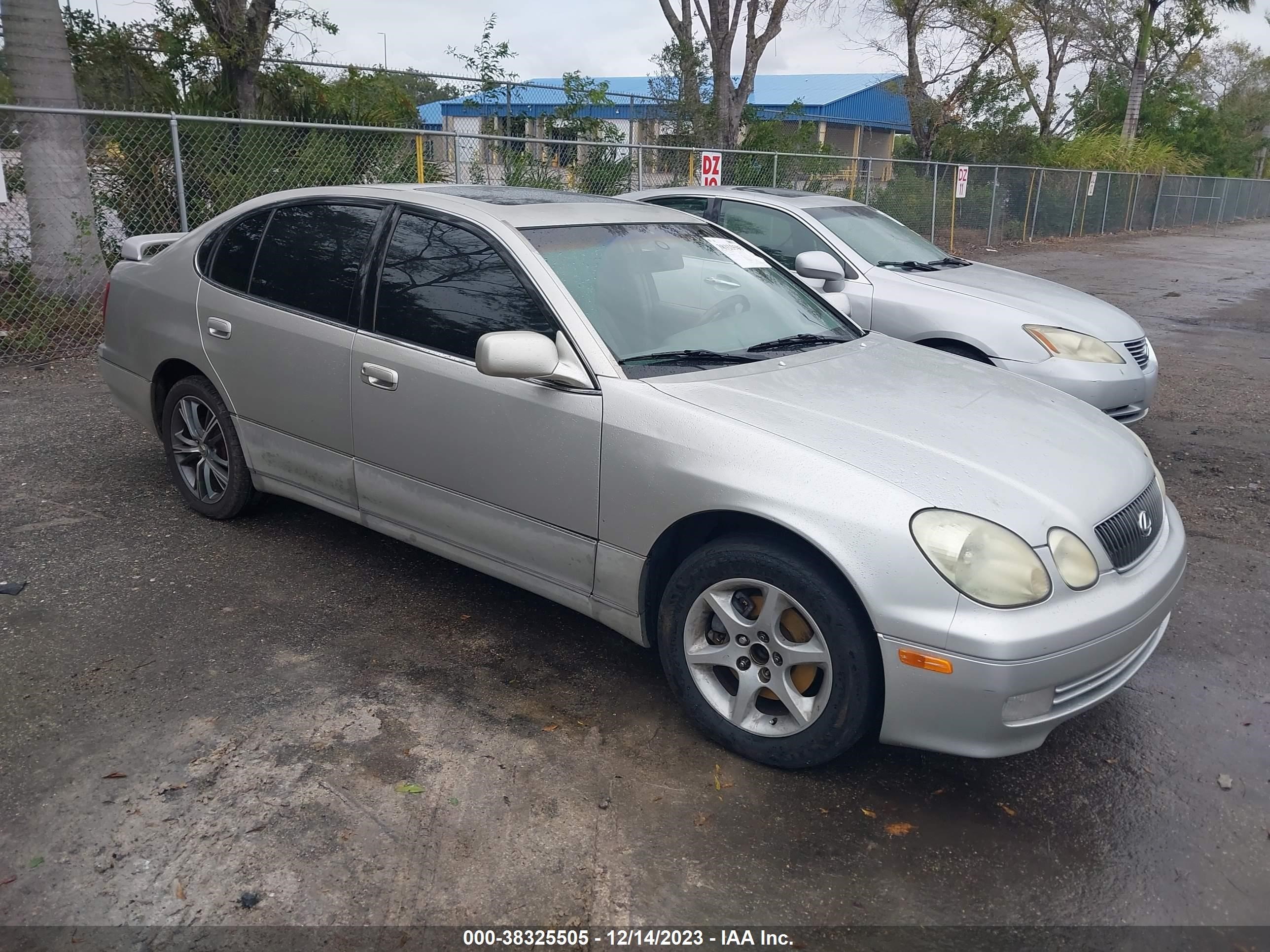 LEXUS GS 2001 jt8bl69s710007891