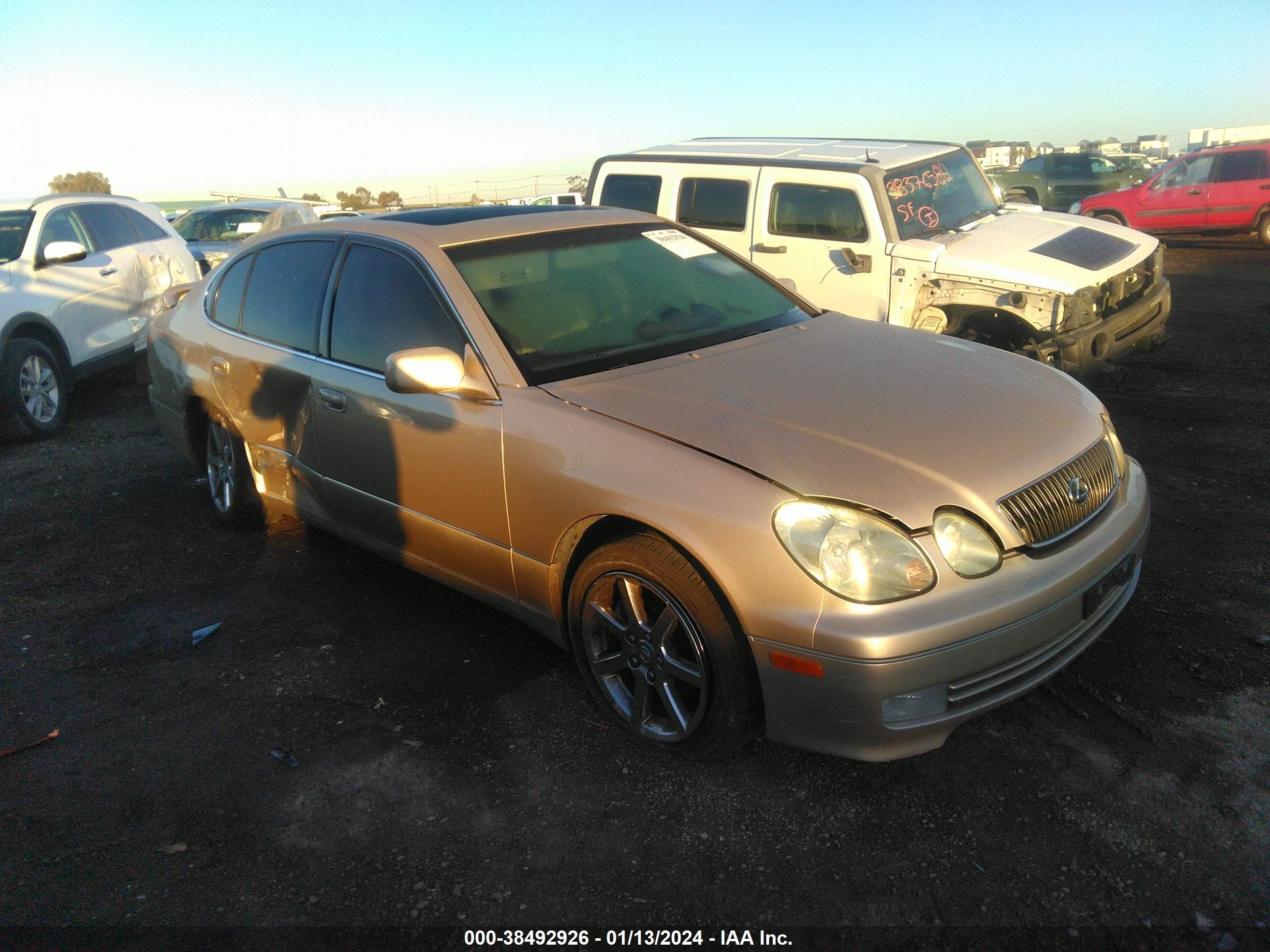 LEXUS GS 2004 jt8bl69s940015639