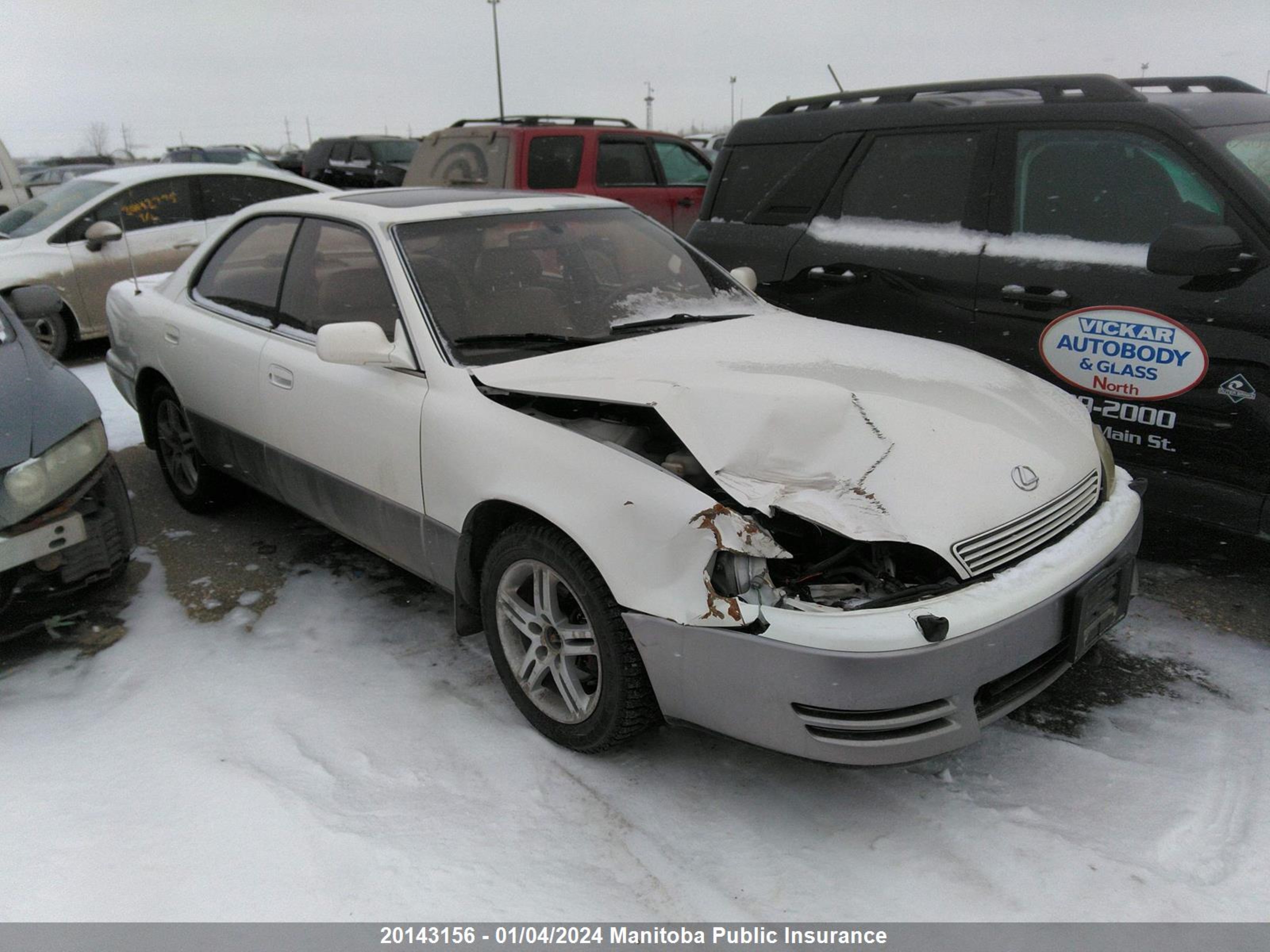 LEXUS ES 1994 jt8gk13txr0040716